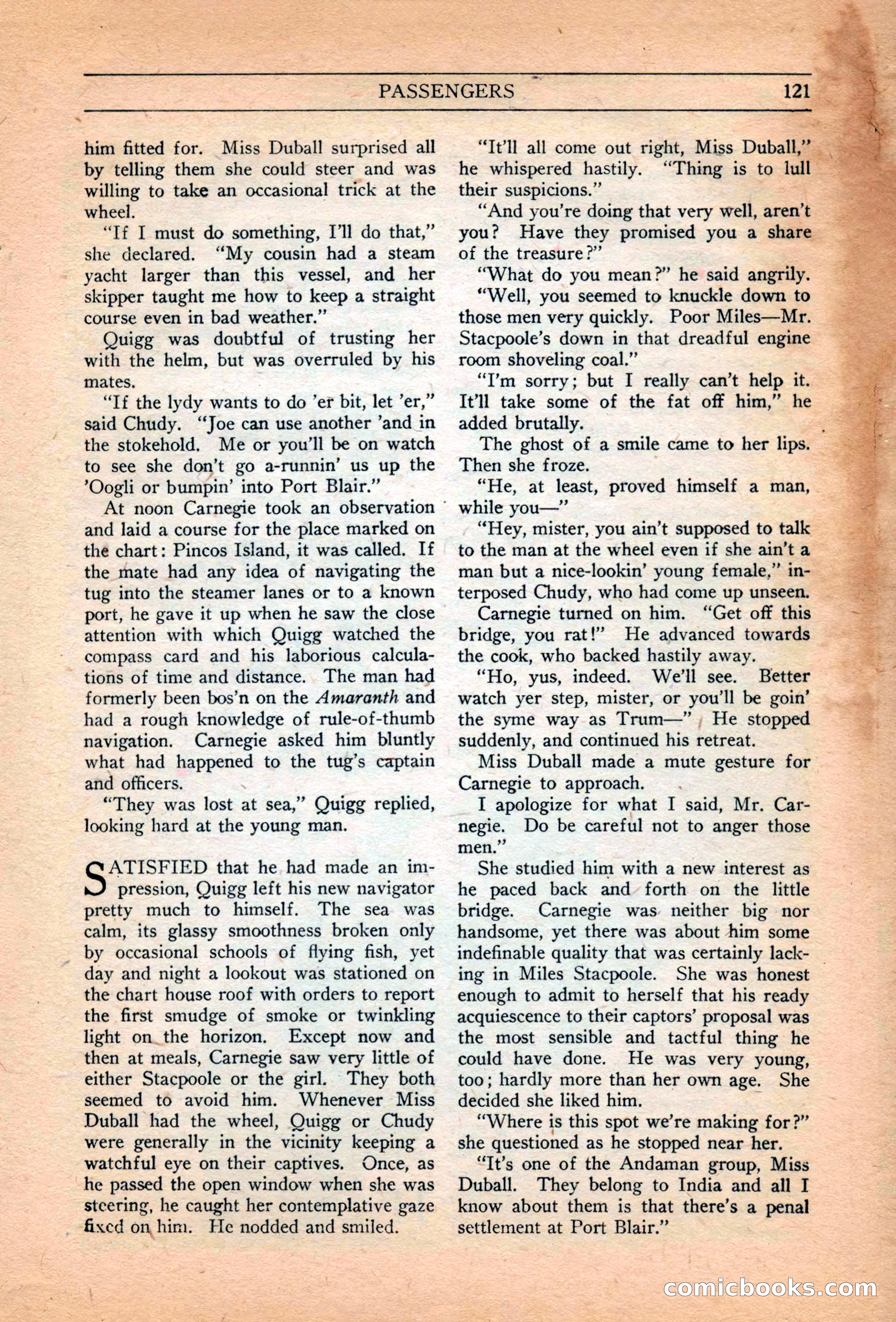 Adventure Trails, February 1929 — page 123 of 164