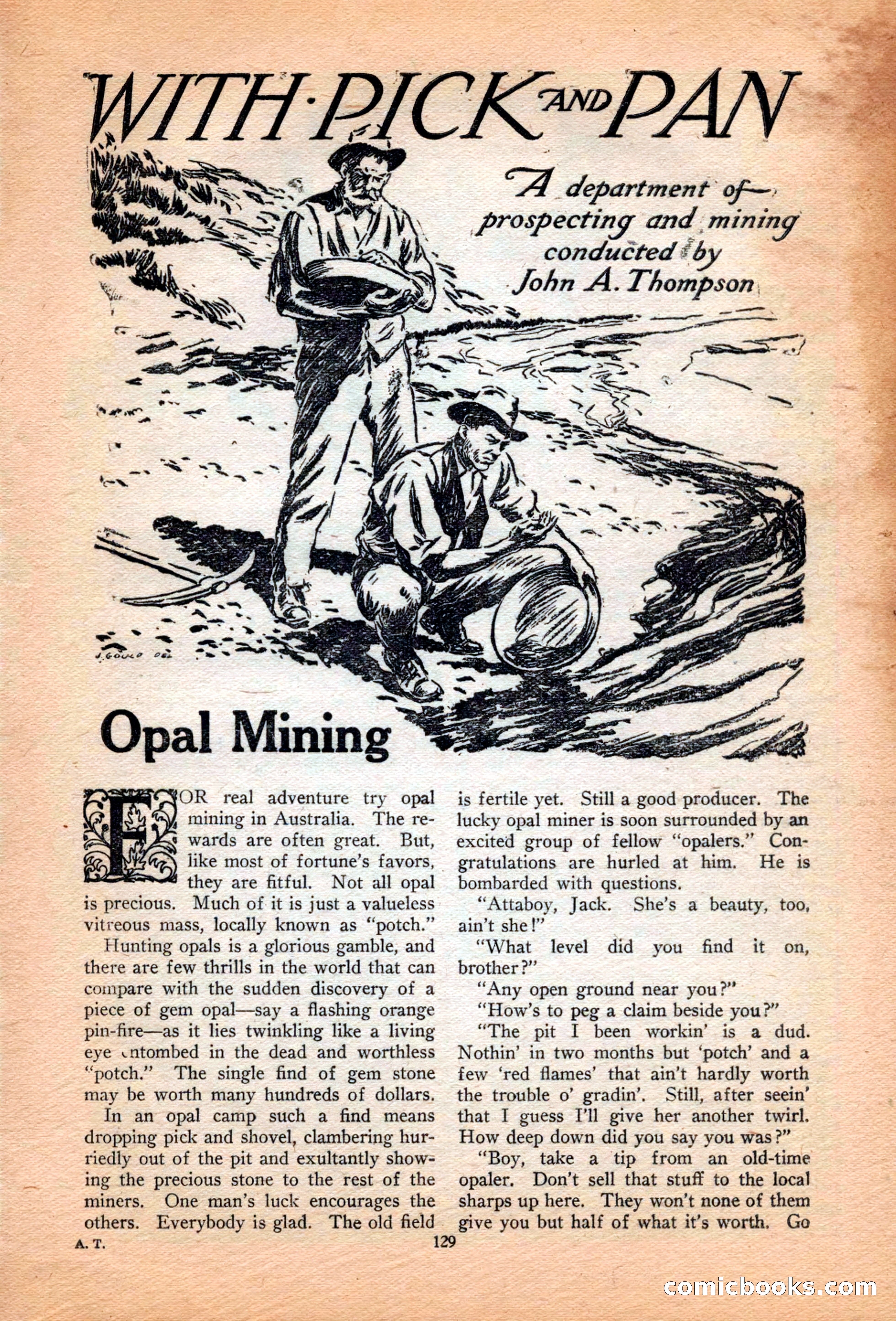 Adventure Trails, February 1929 — page 131 of 164