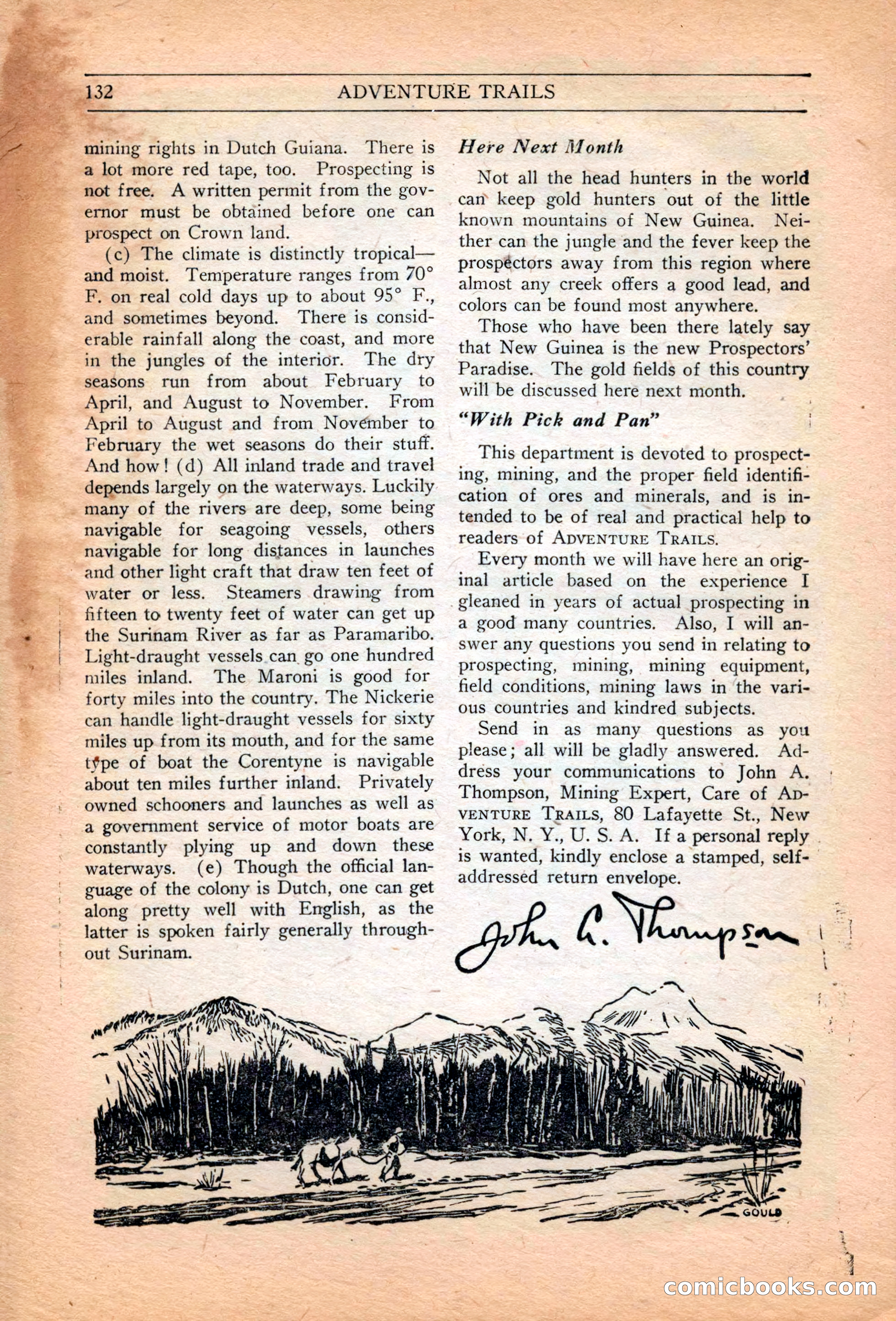 Adventure Trails, February 1929 — page 134 of 164