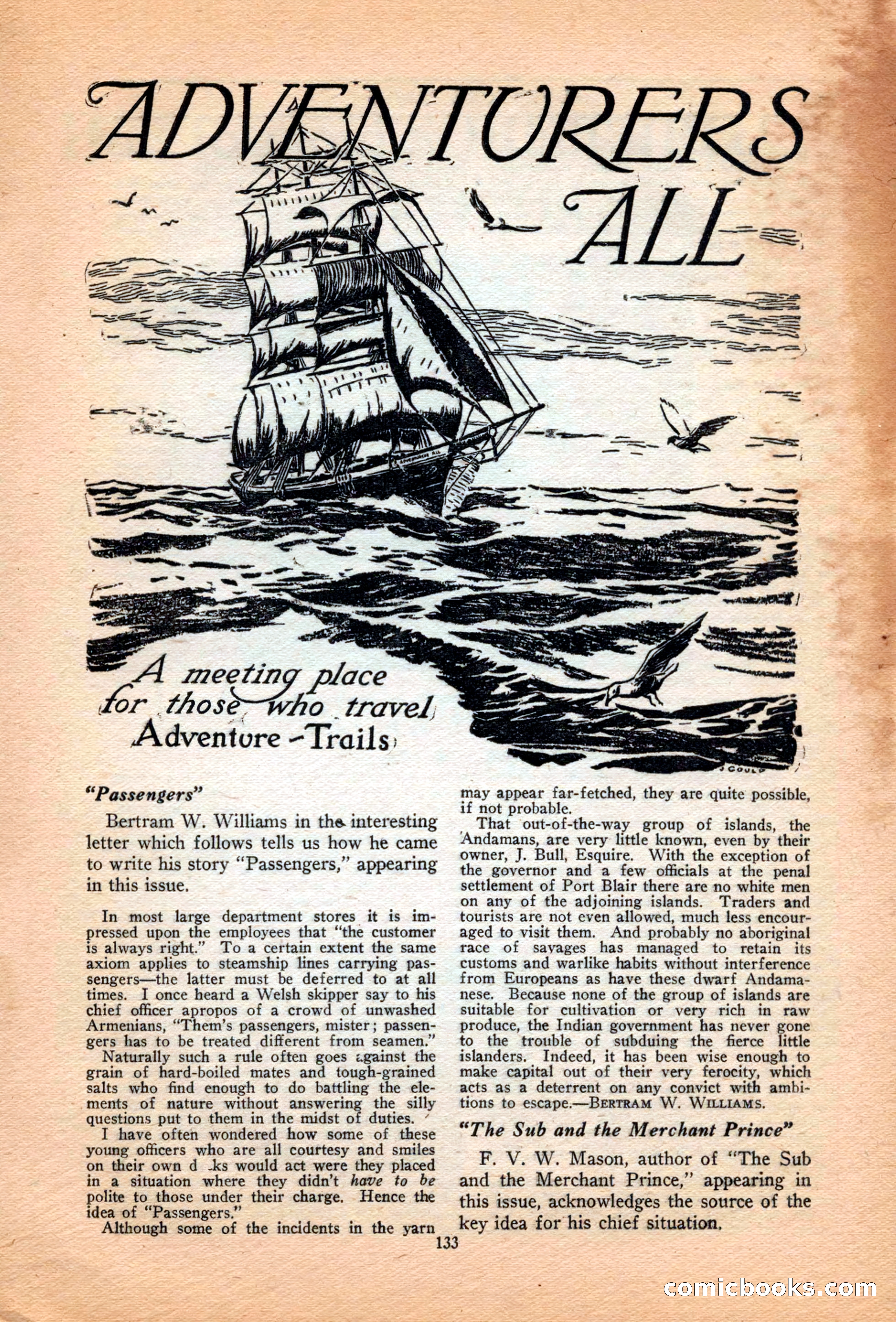 Adventure Trails, February 1929 — page 135 of 164