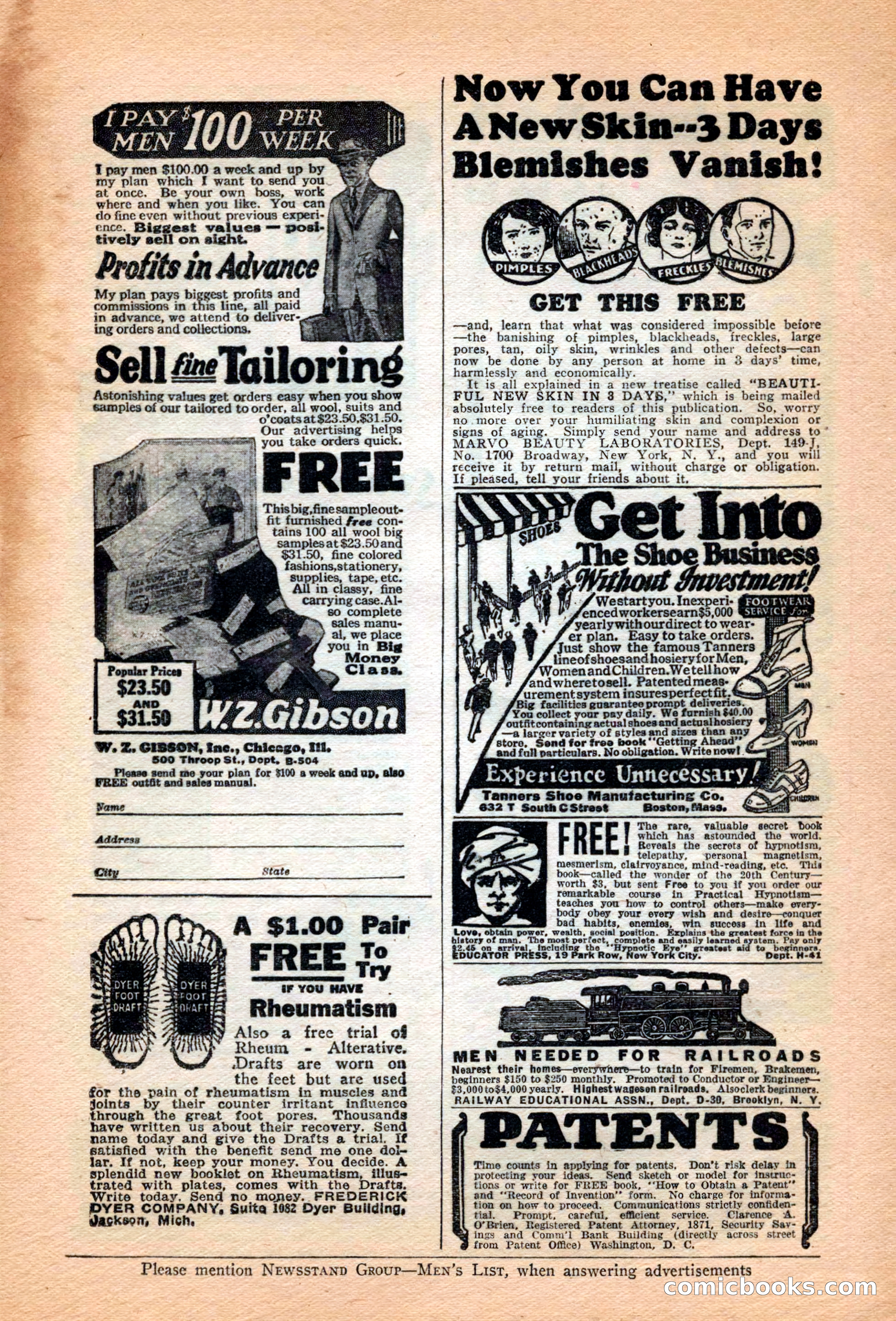 Adventure Trails, February 1929 — page 144 of 164