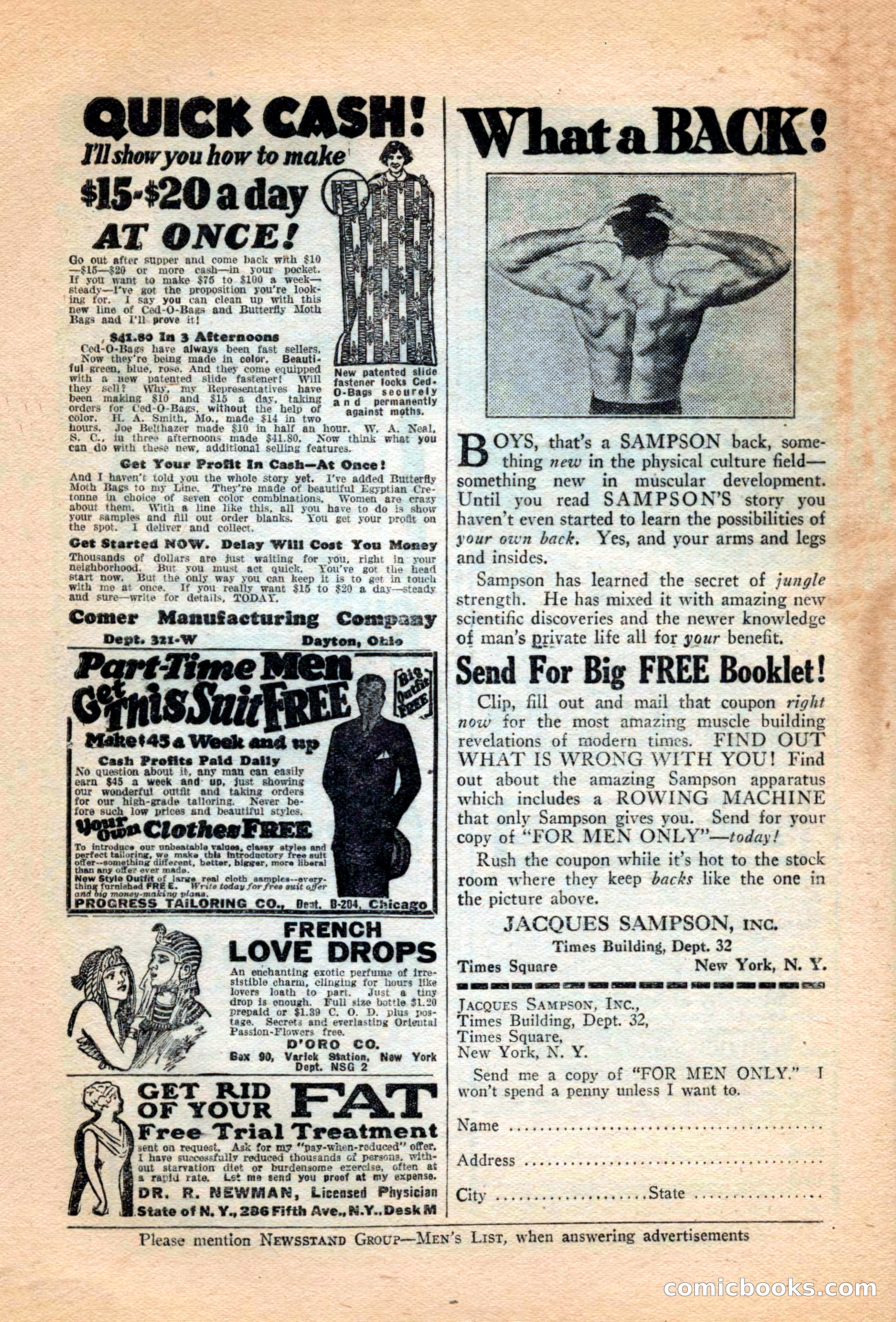 Adventure Trails, February 1929 — page 147 of 164