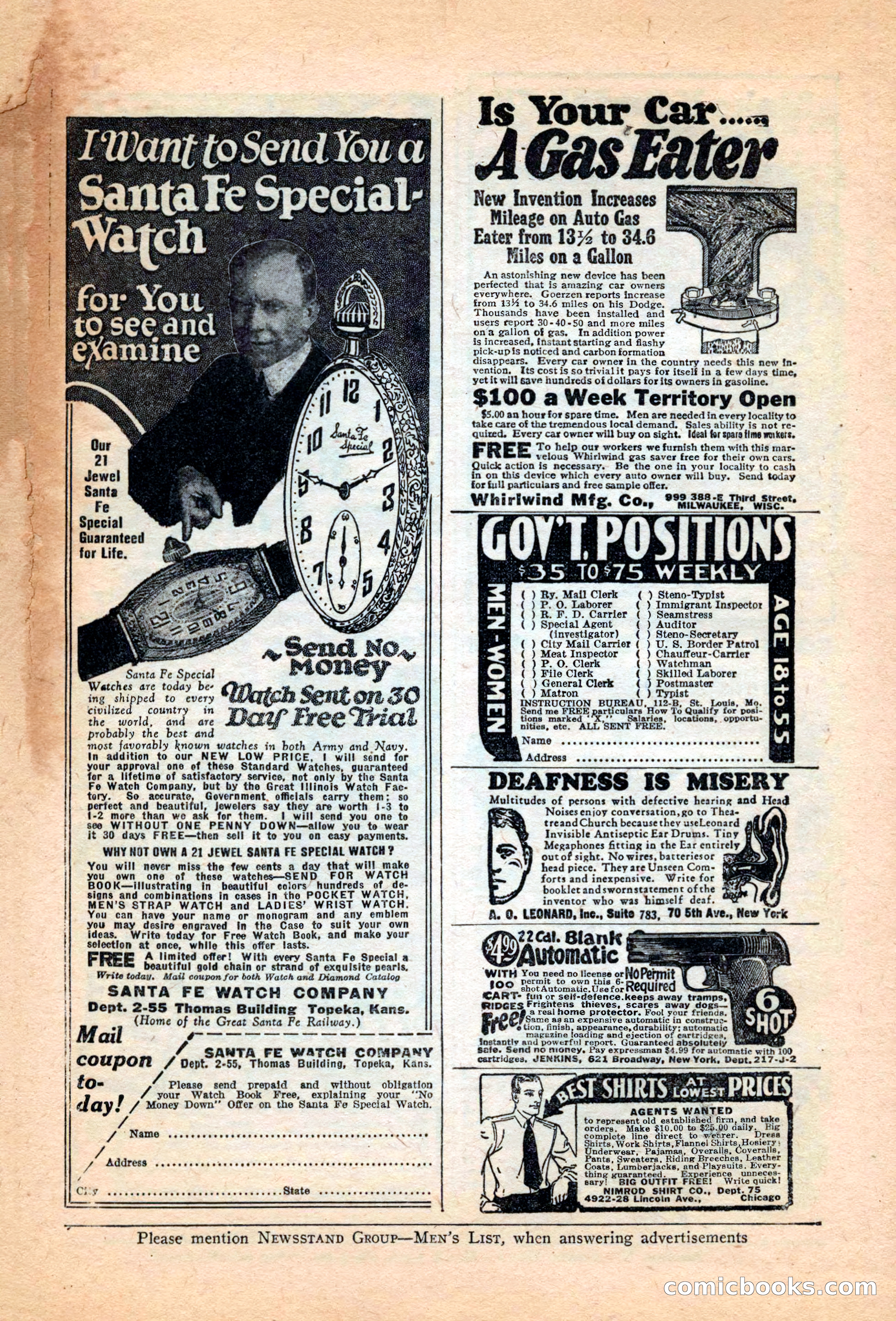 Adventure Trails, February 1929 — page 150 of 164