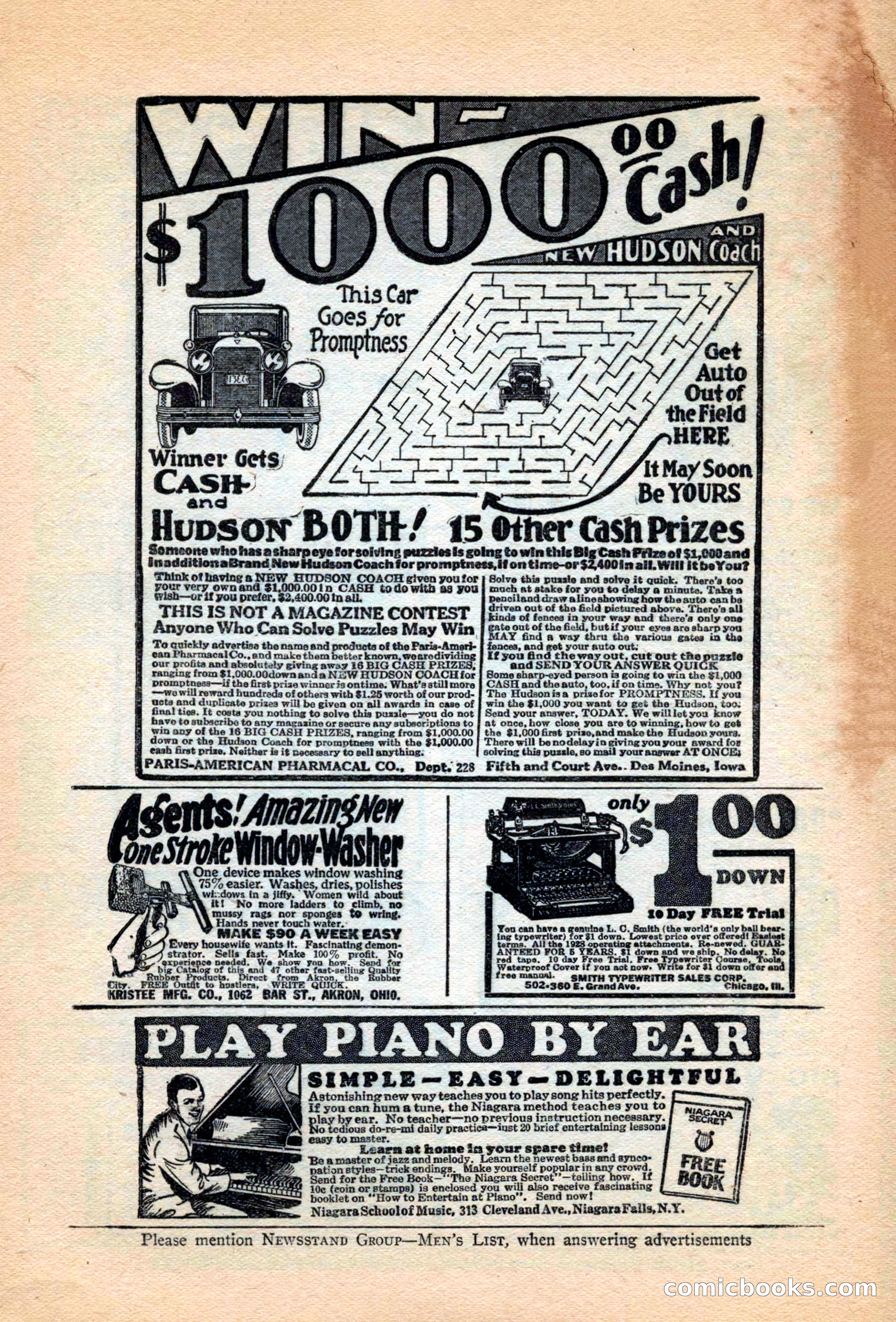 Adventure Trails, February 1929 — page 151 of 164