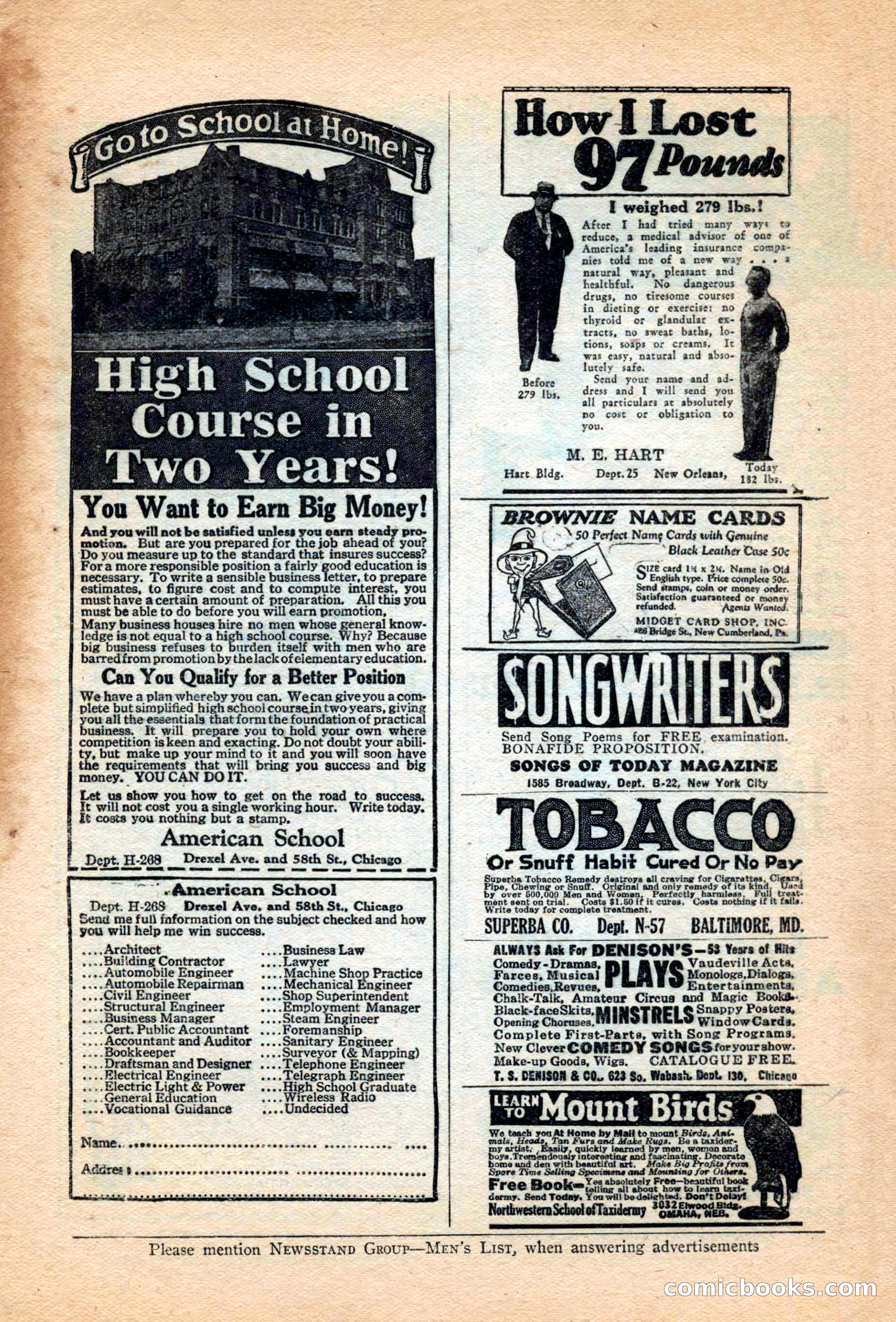Adventure Trails, February 1929 — page 156 of 164