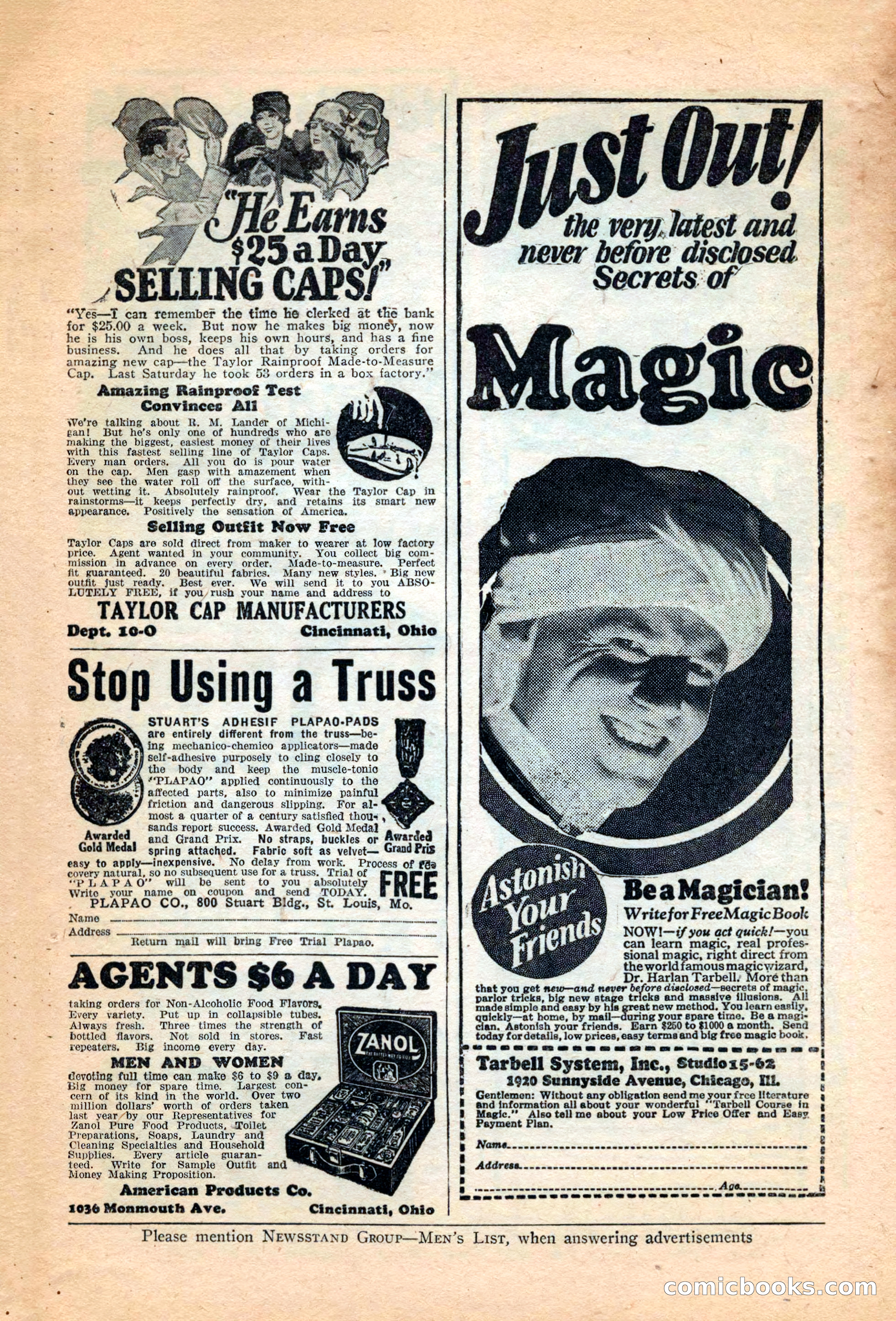 Adventure Trails, February 1929 — page 159 of 164