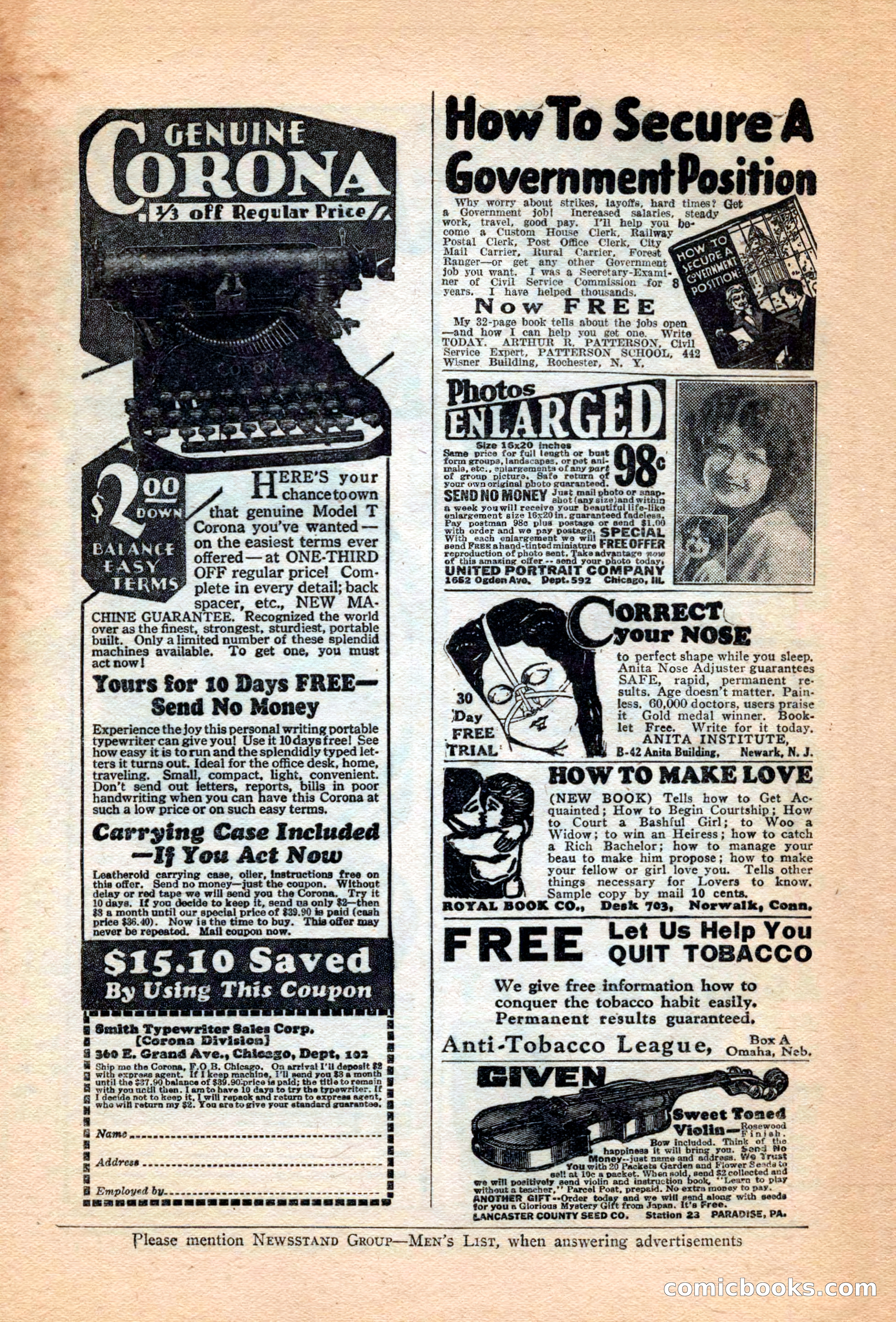 Adventure Trails, February 1929 — page 160 of 164