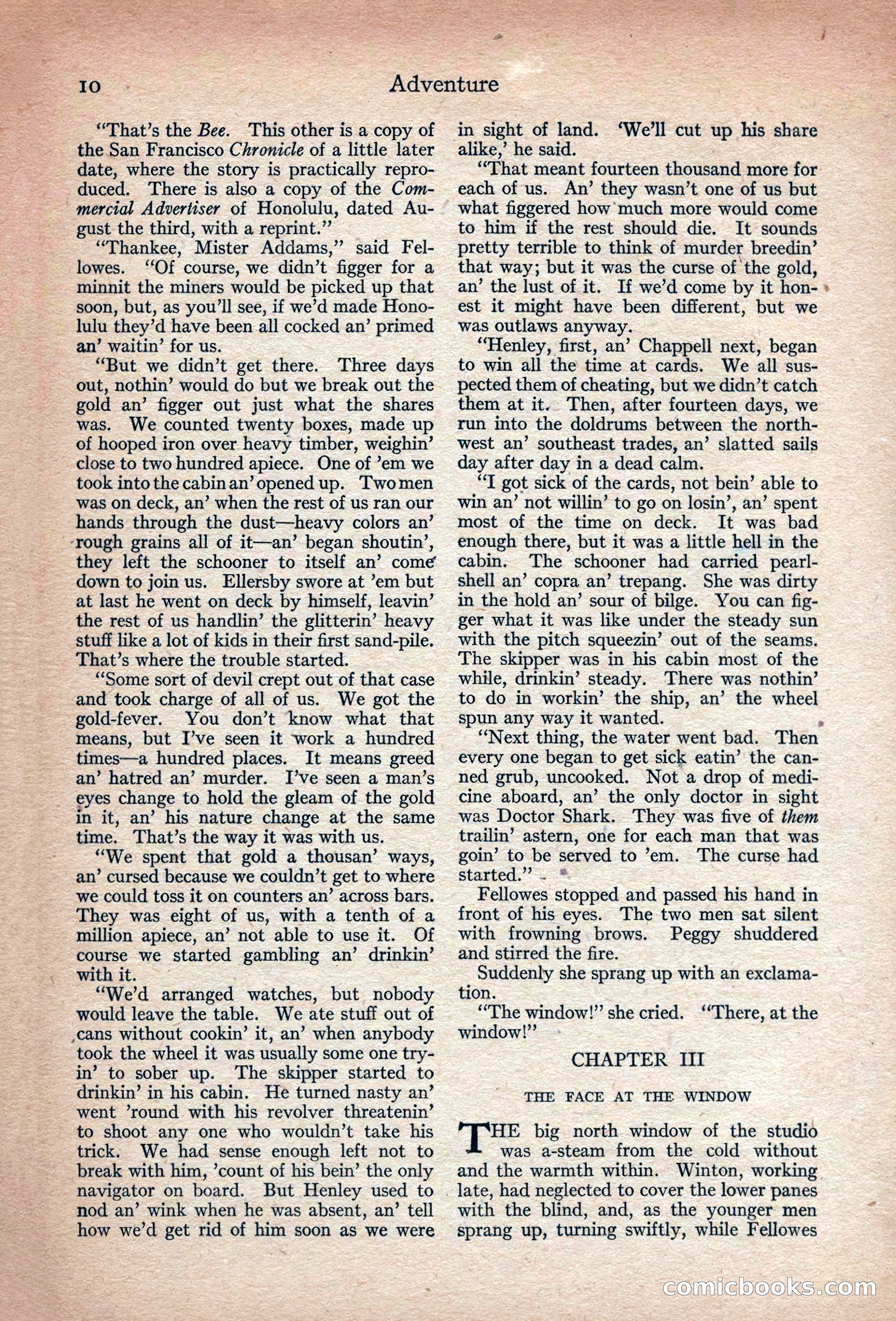 Adventure, November 1915 — page 12 of 228