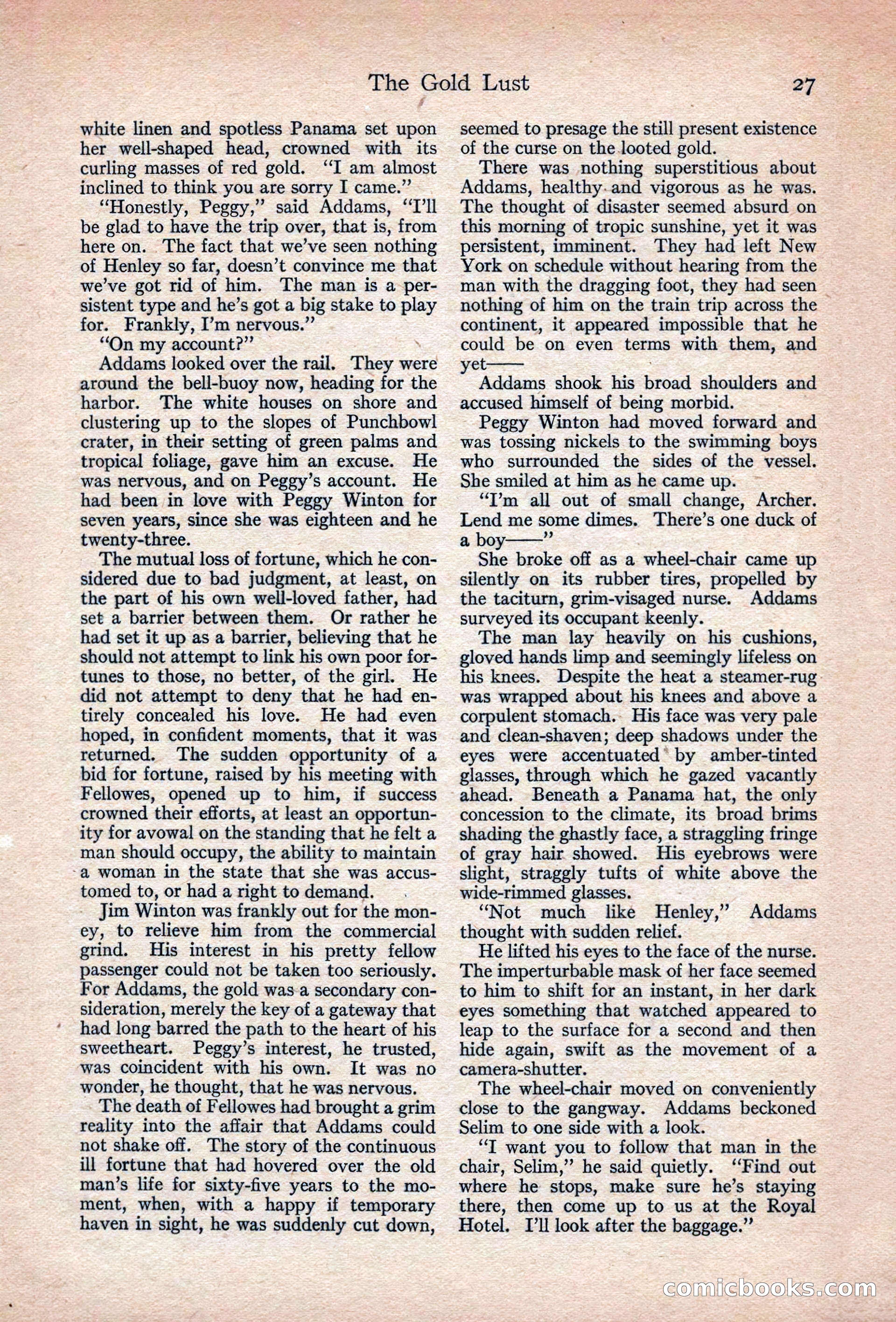 Adventure, November 1915 — page 29 of 228