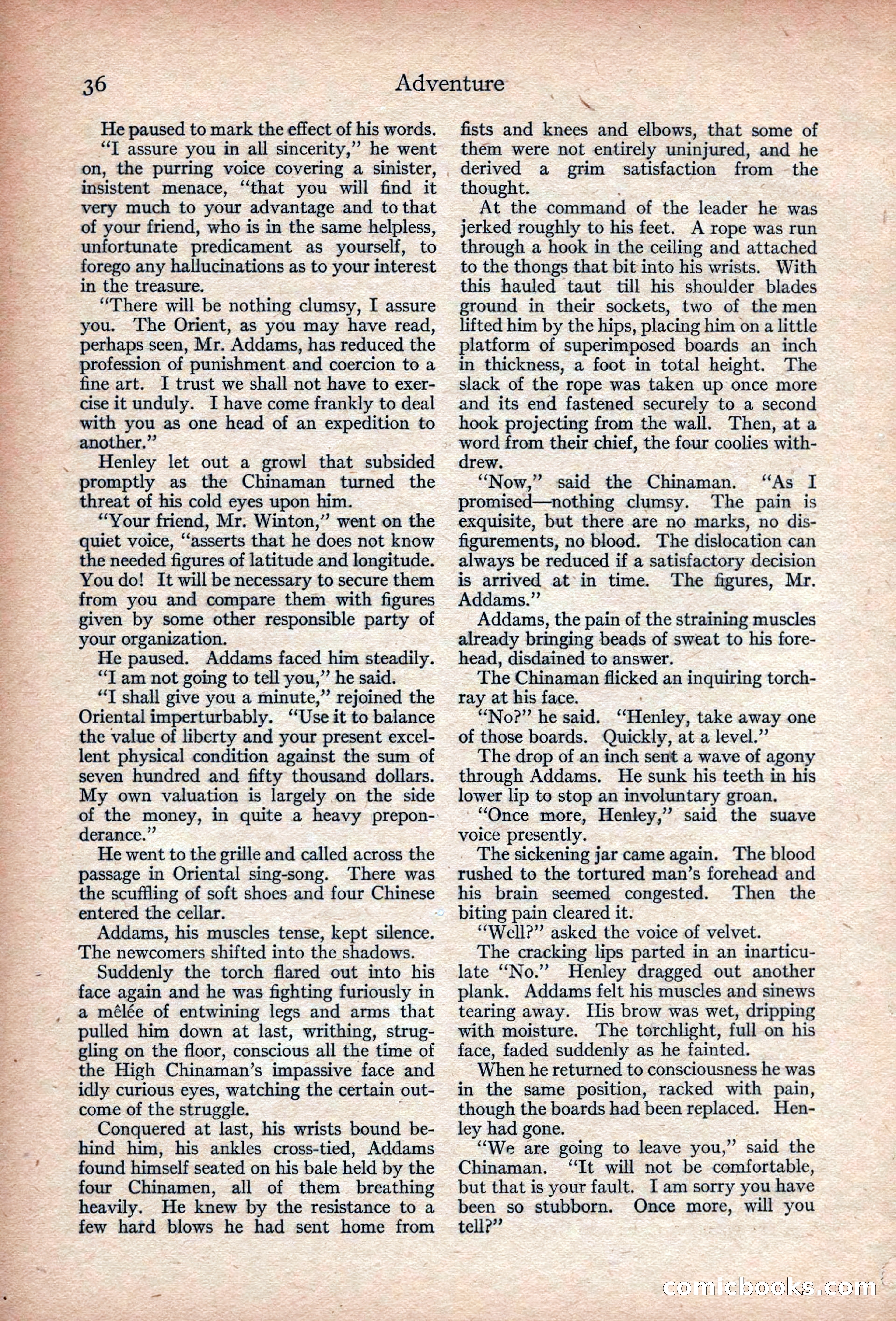 Adventure, November 1915 — page 38 of 228