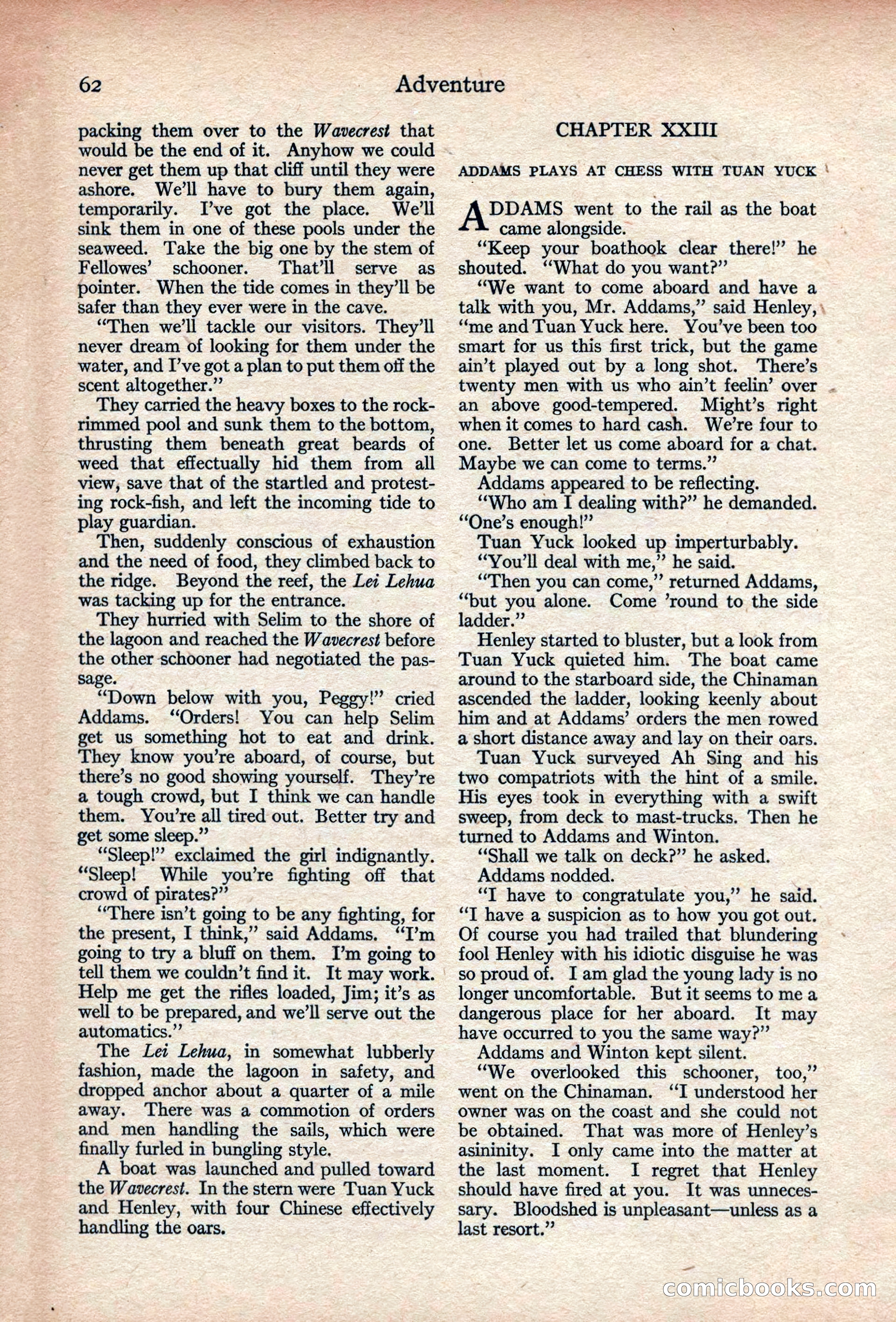 Adventure, November 1915 — page 64 of 228