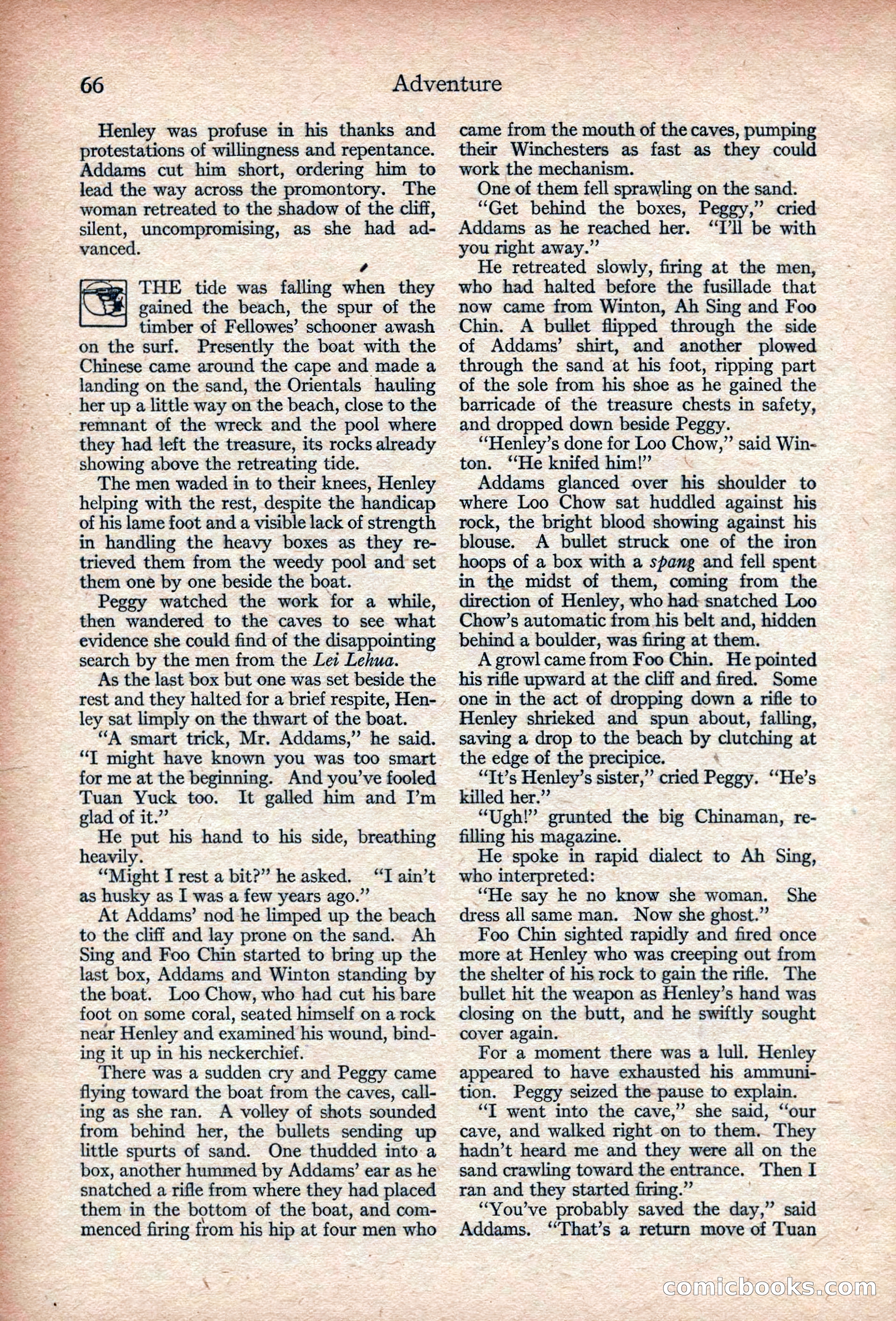 Adventure, November 1915 — page 68 of 228