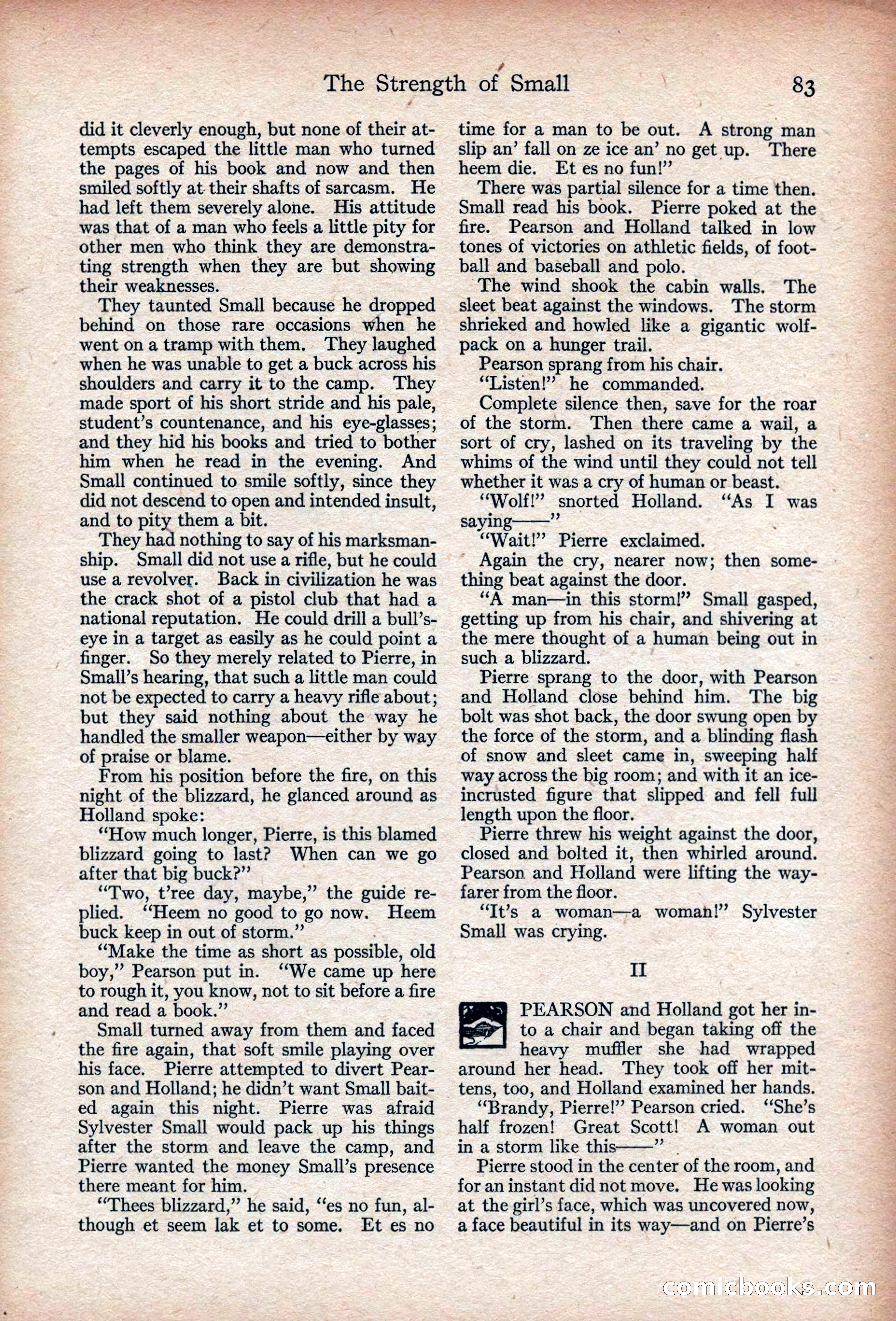 Adventure, November 1915 — page 85 of 228