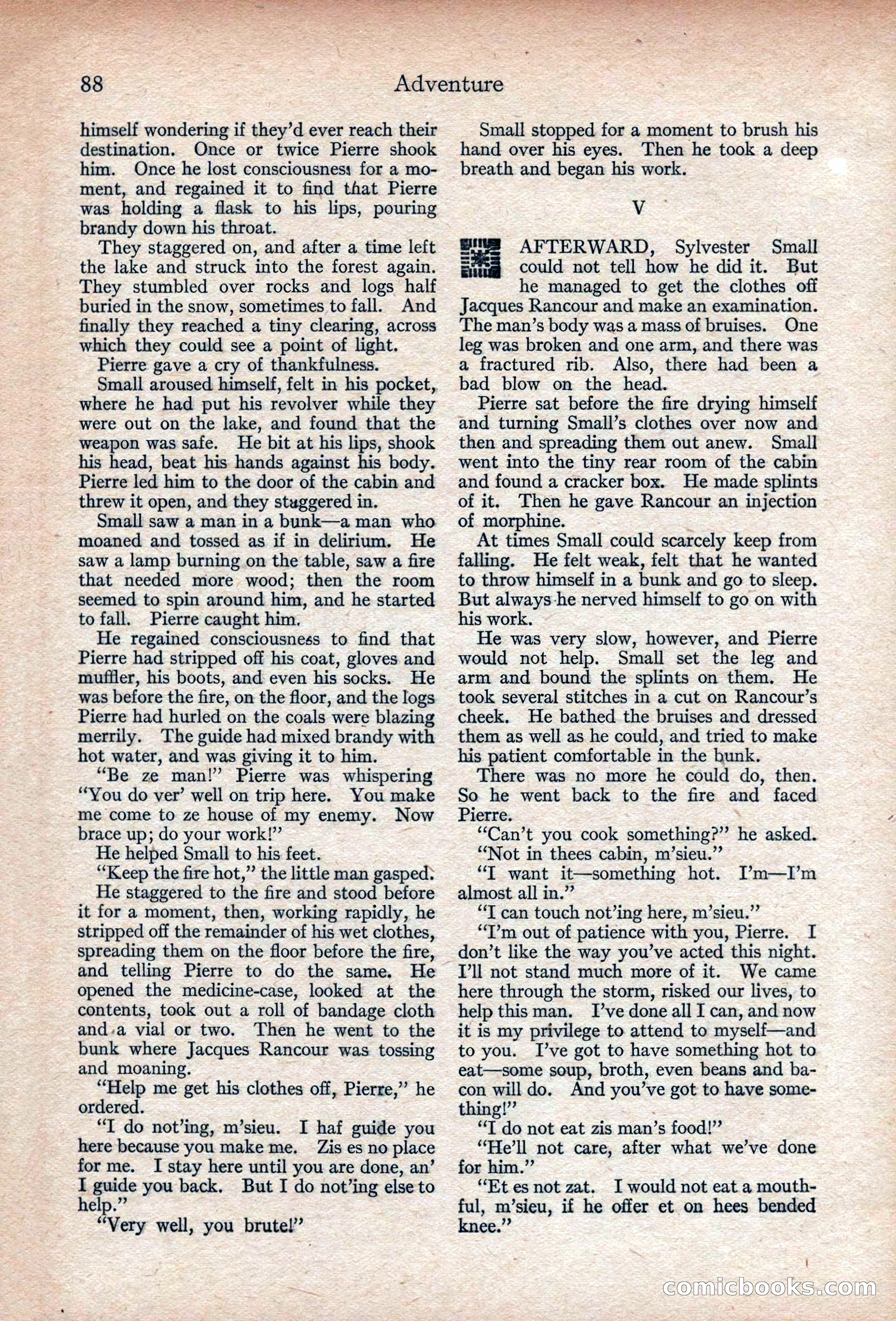 Adventure, November 1915 — page 90 of 228