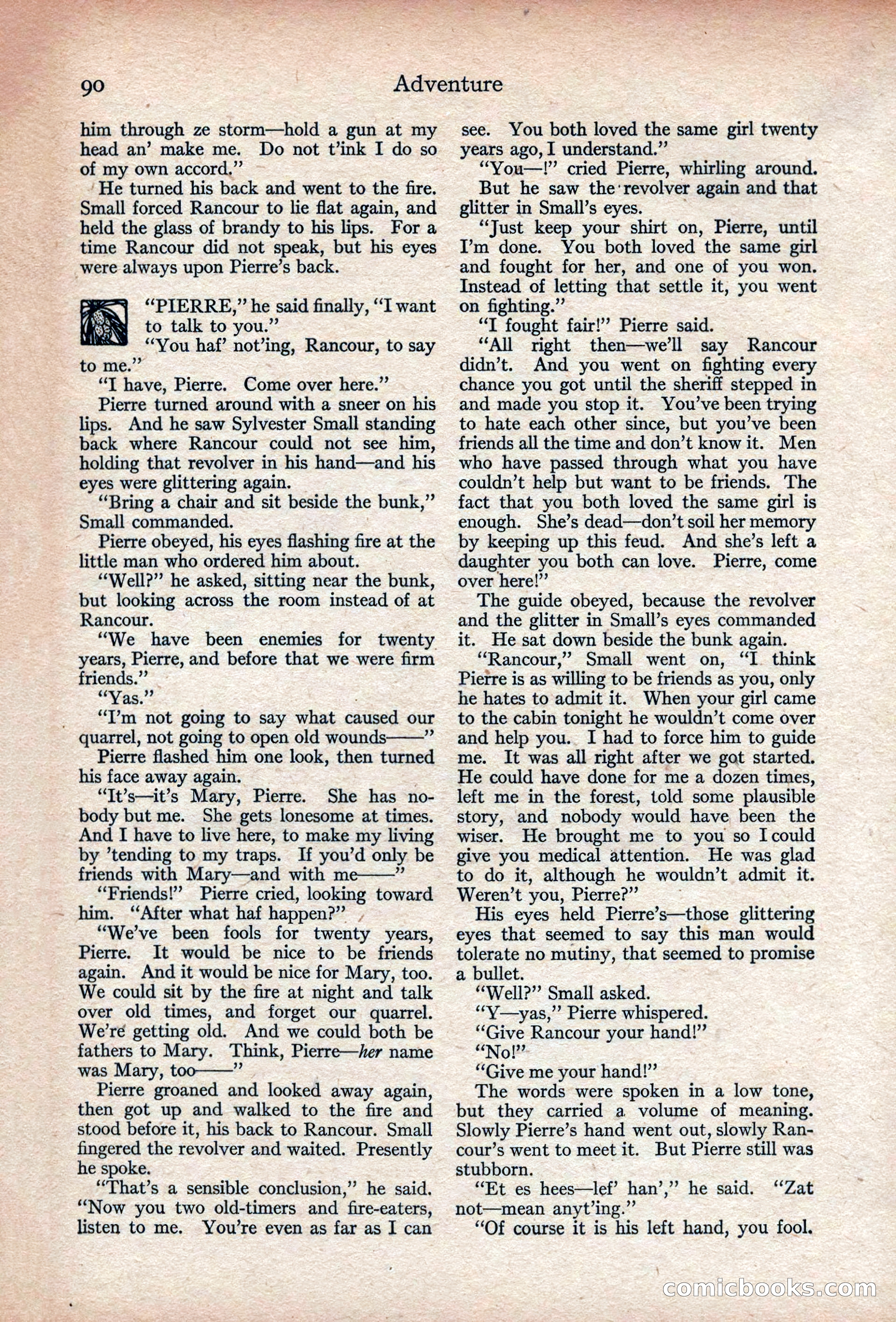 Adventure, November 1915 — page 92 of 228