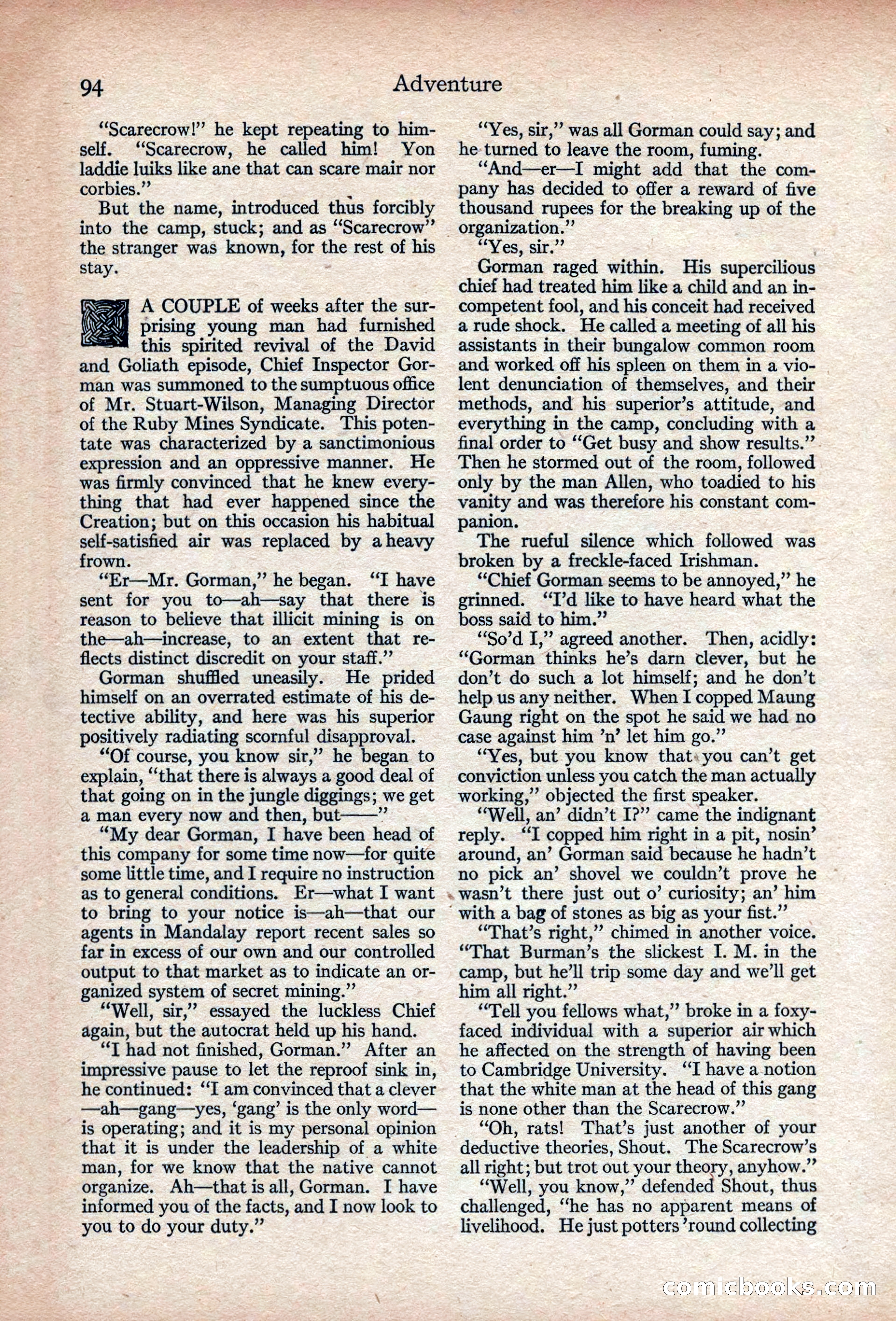 Adventure, November 1915 — page 96 of 228
