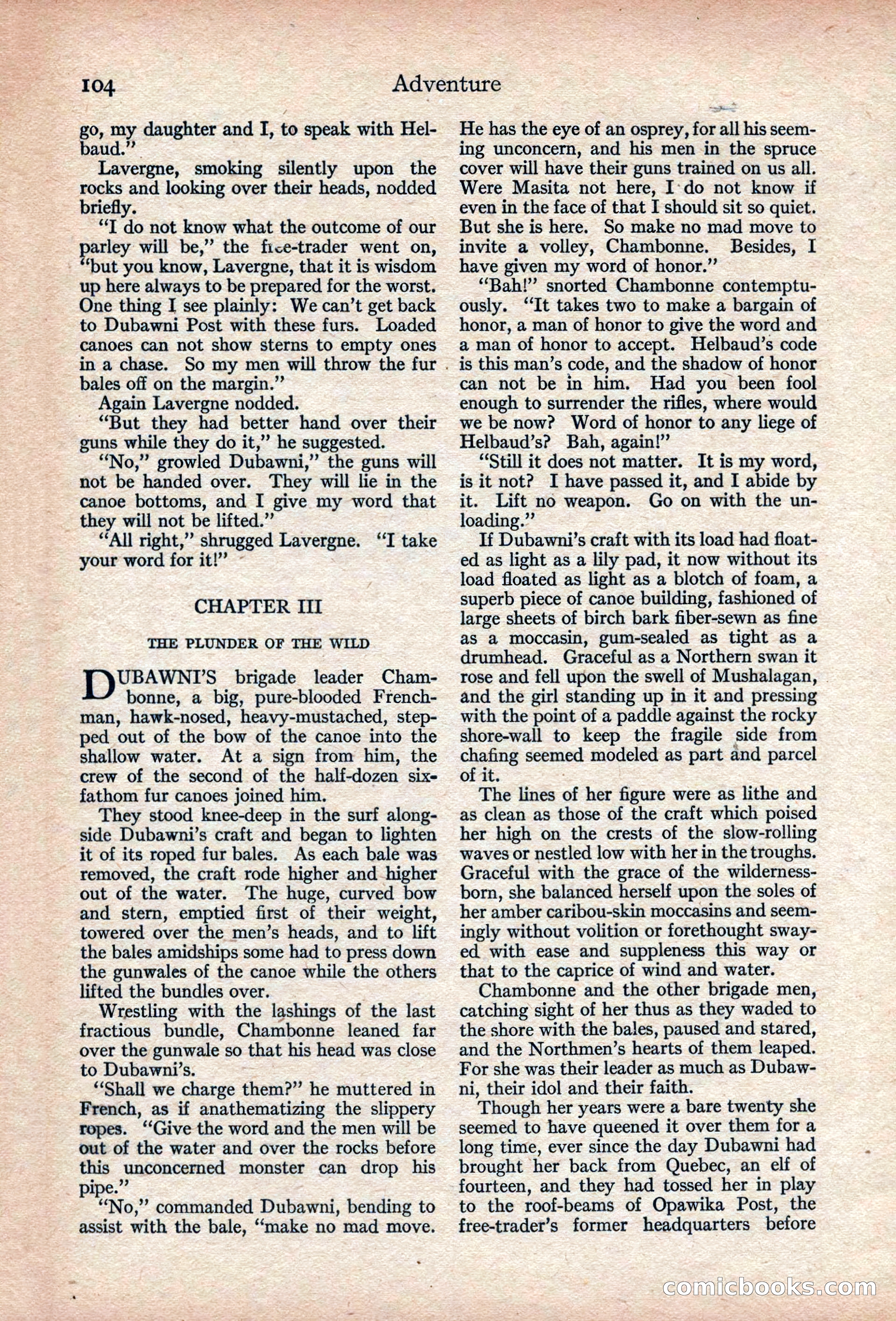Adventure, November 1915 — page 106 of 228