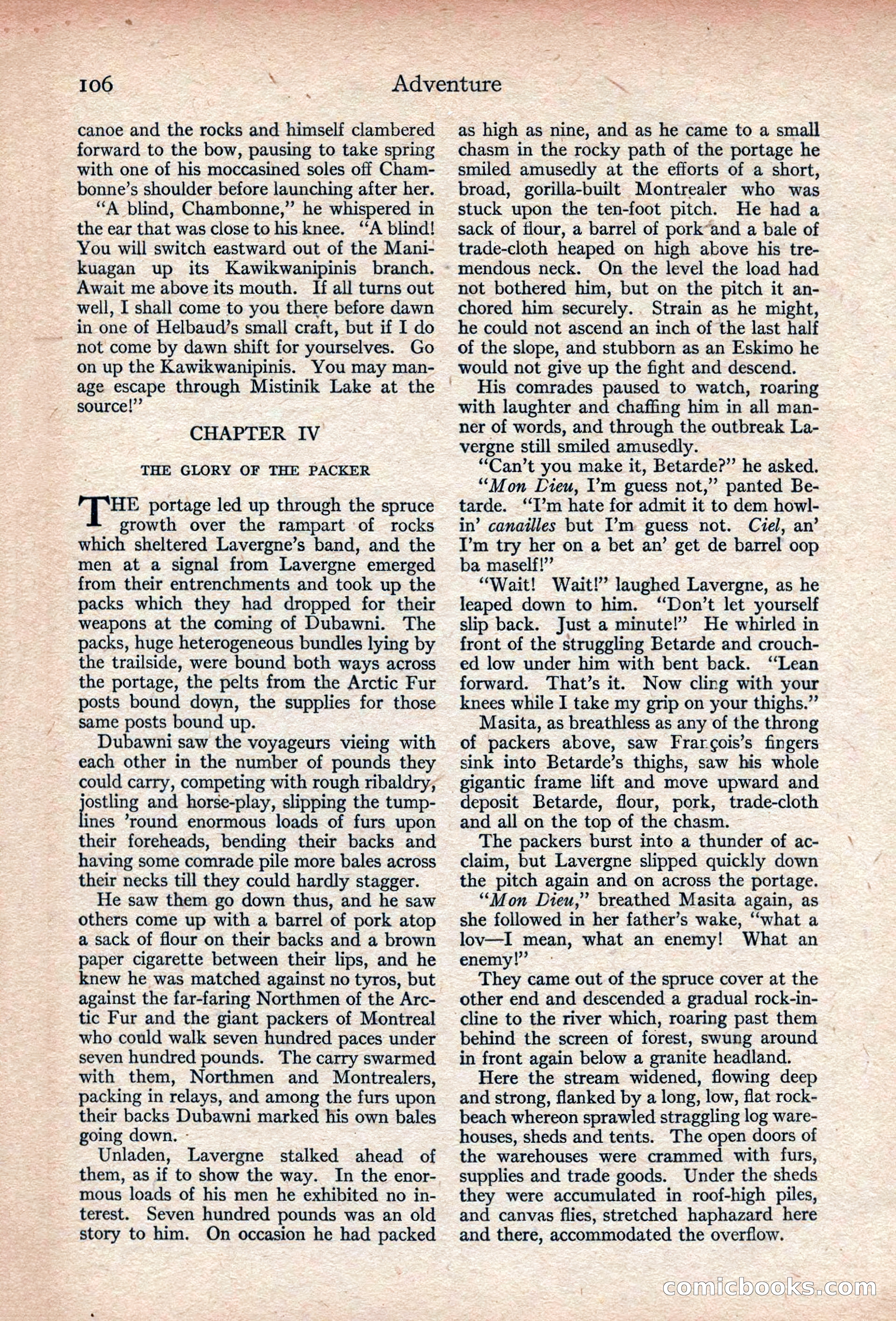 Adventure, November 1915 — page 108 of 228