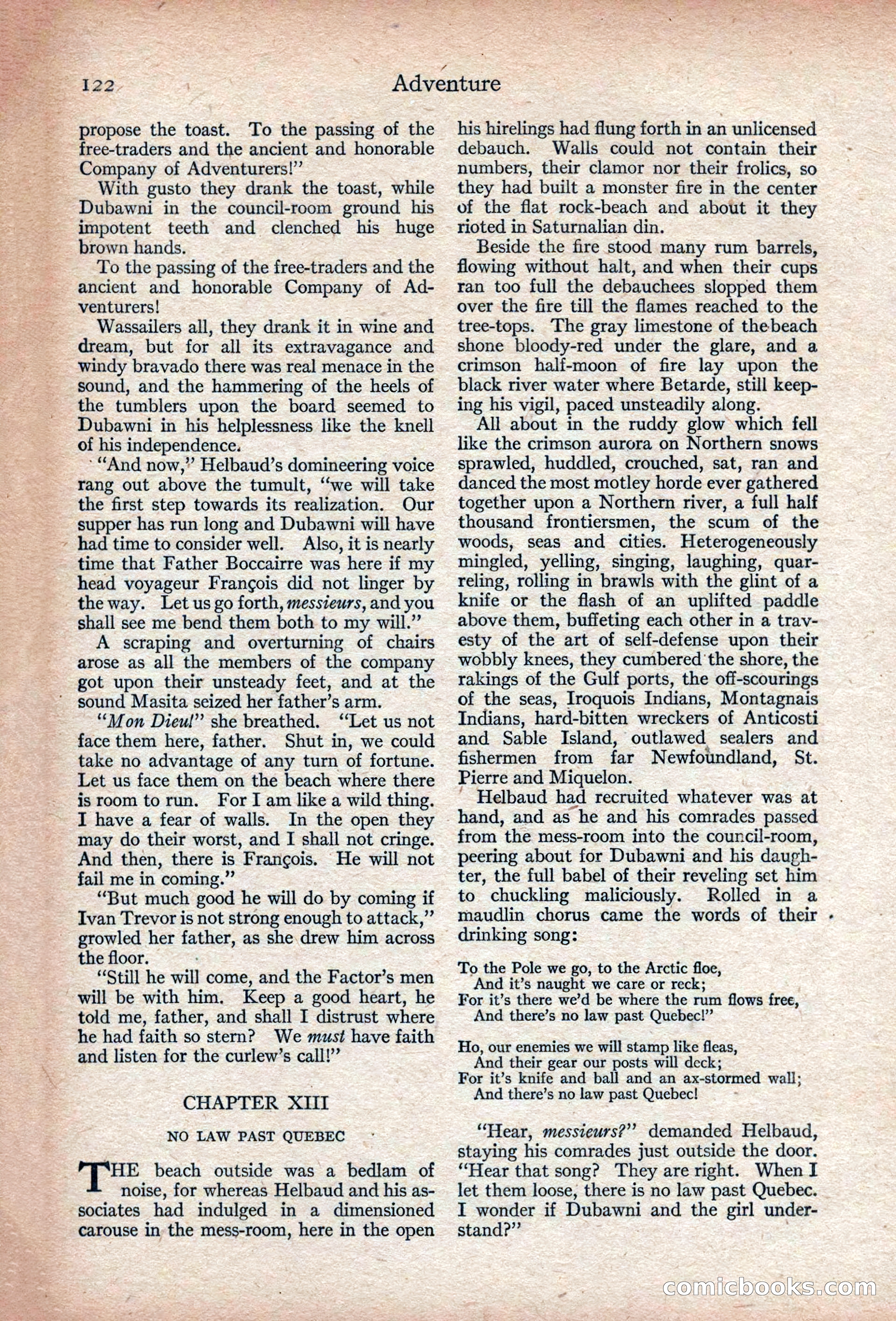 Adventure, November 1915 — page 124 of 228
