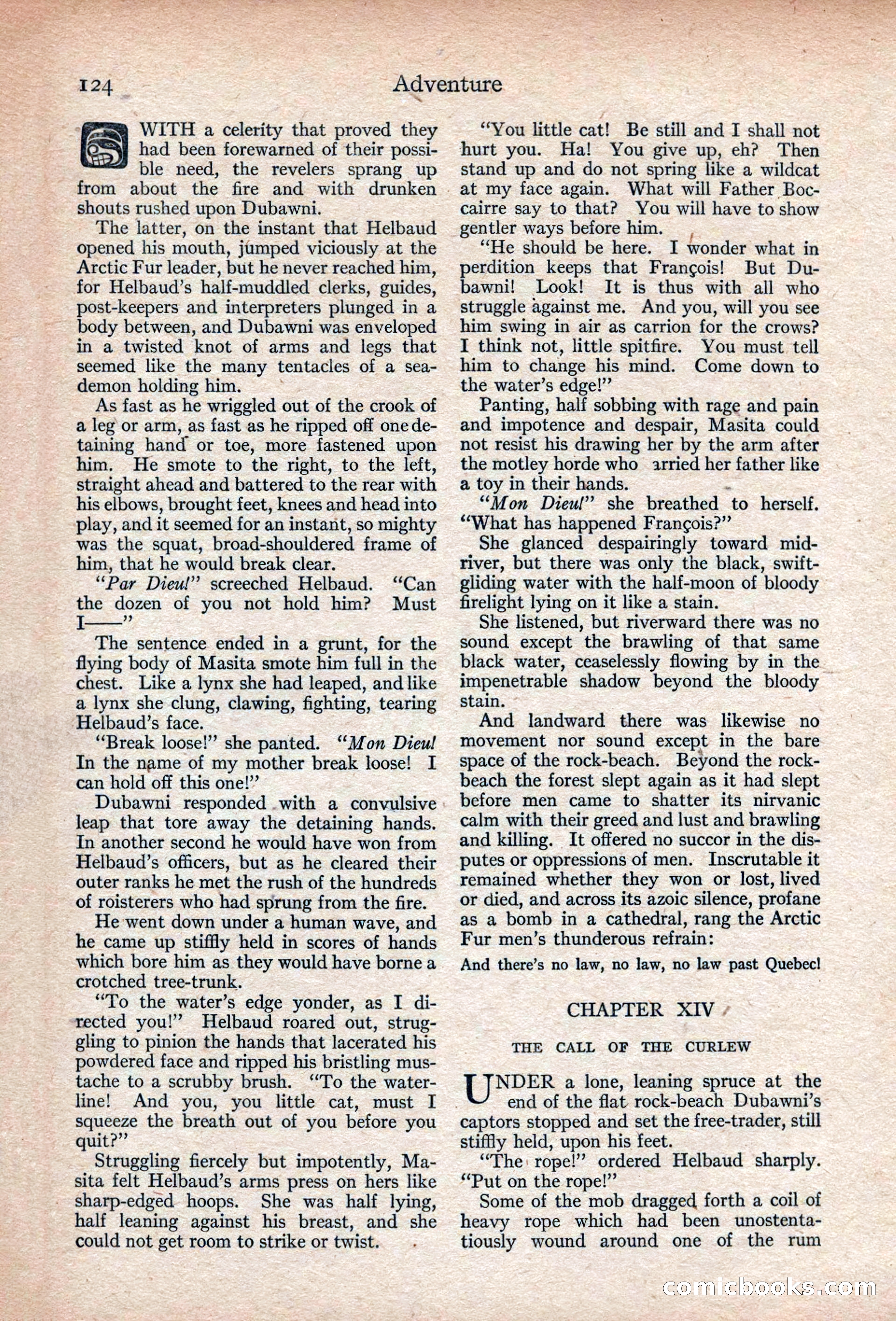 Adventure, November 1915 — page 126 of 228