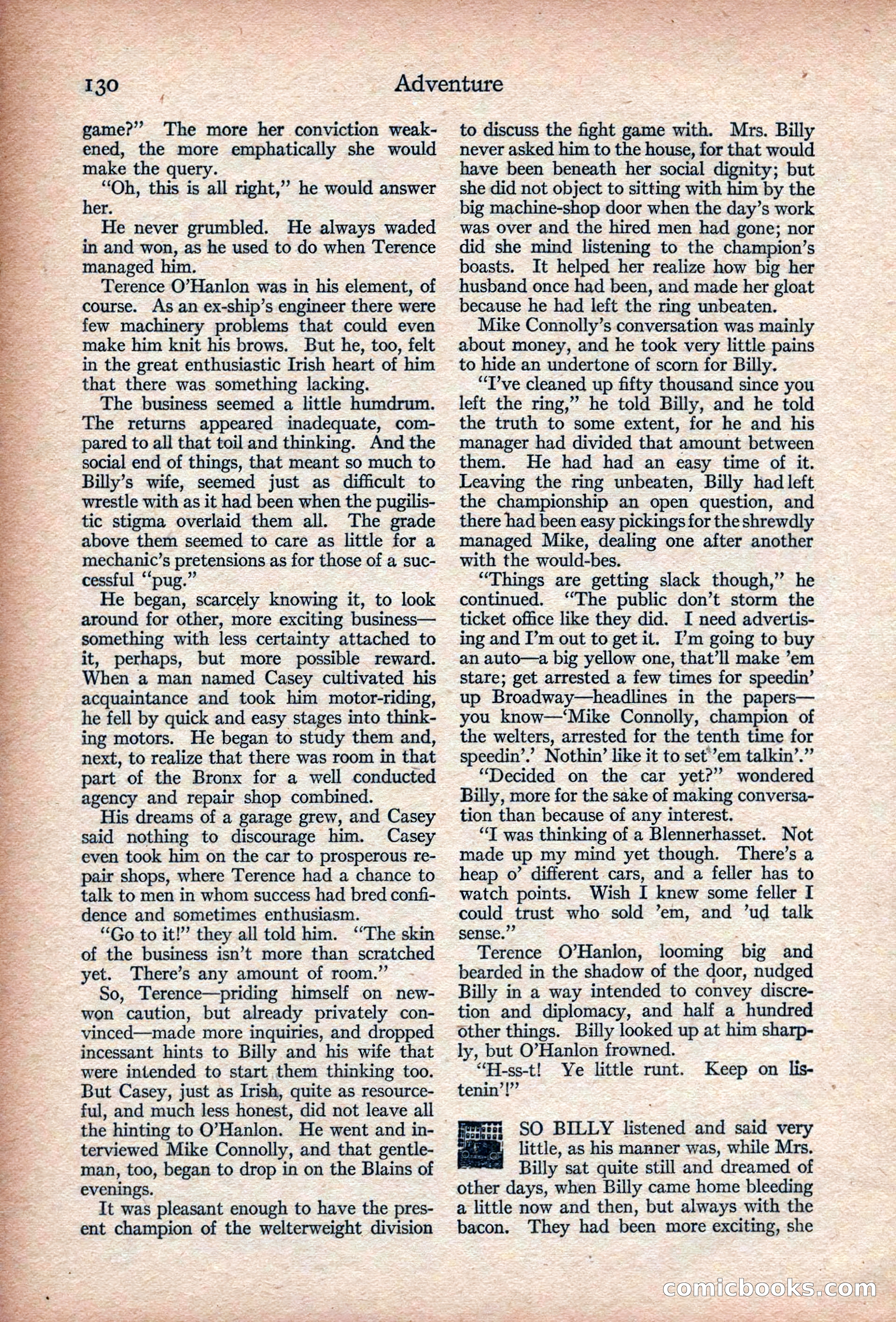 Adventure, November 1915 — page 132 of 228