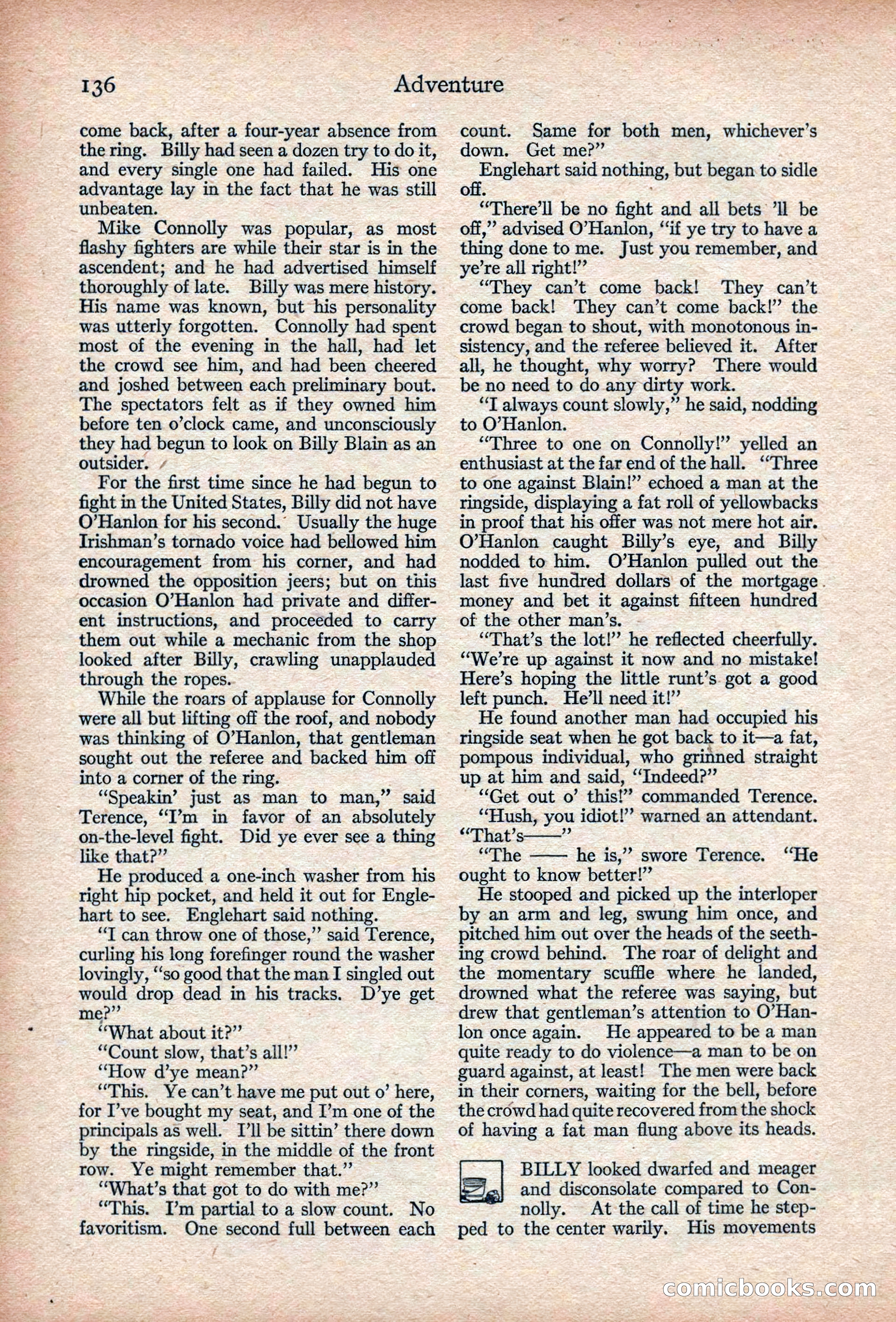 Adventure, November 1915 — page 138 of 228