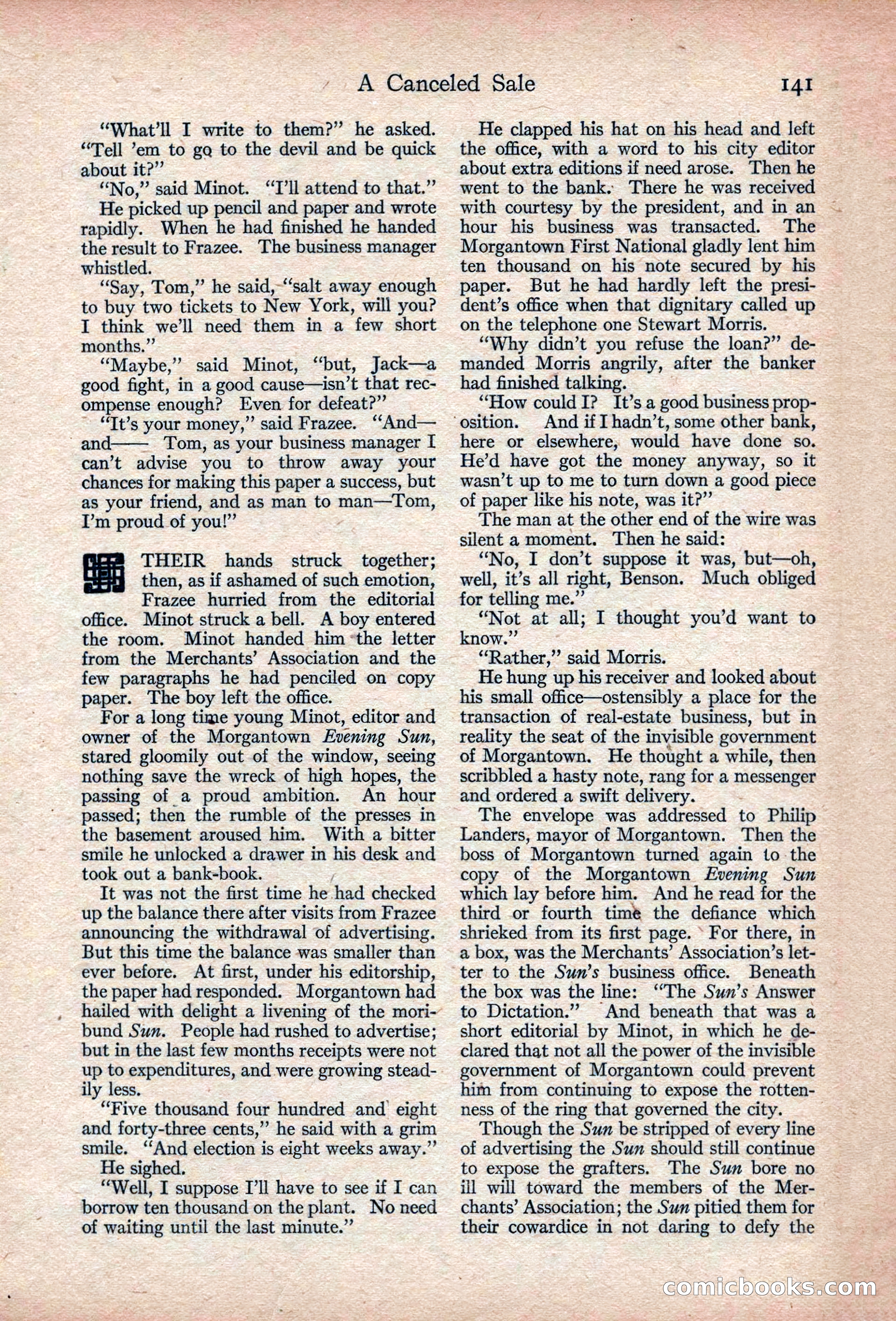 Adventure, November 1915 — page 143 of 228