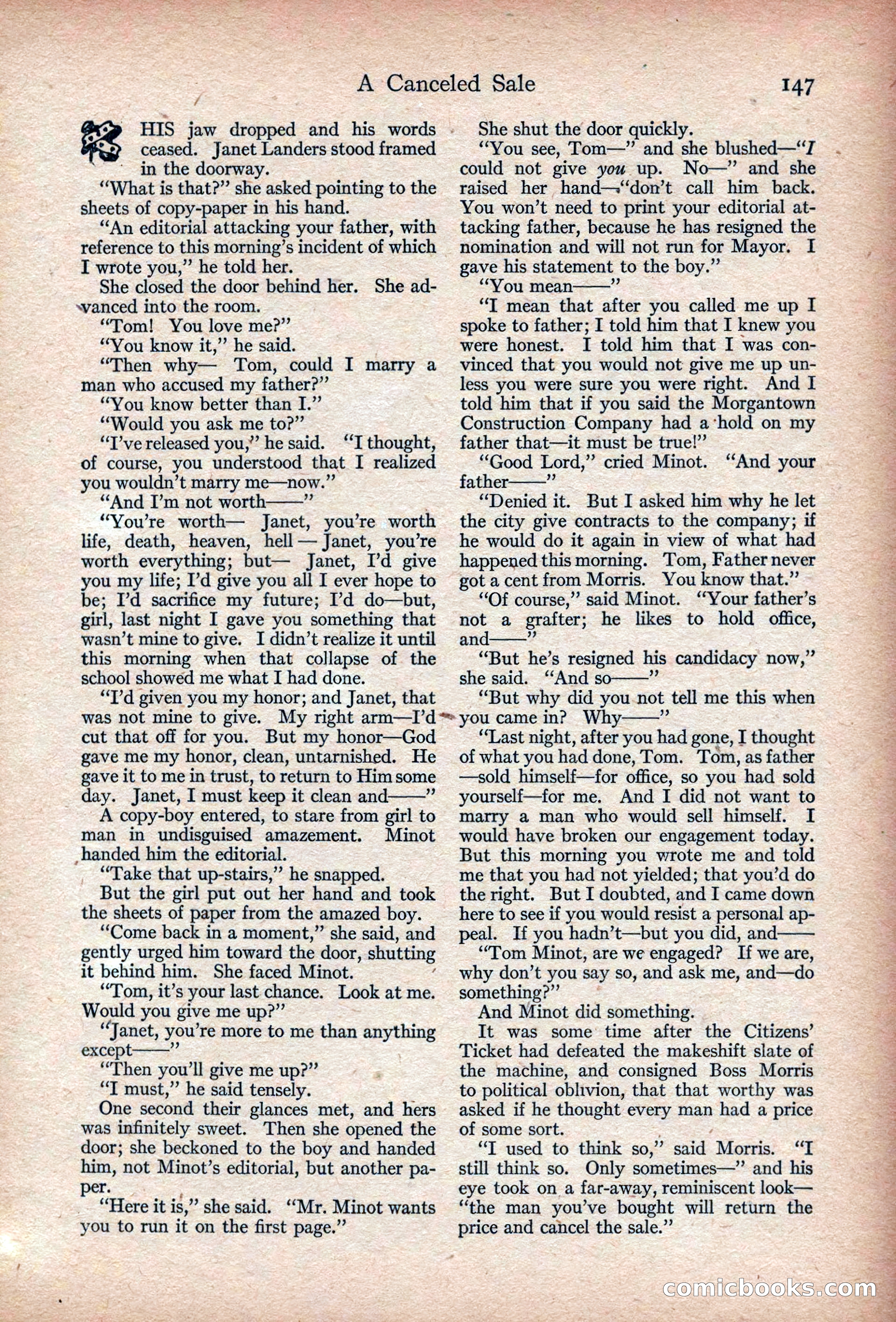 Adventure, November 1915 — page 149 of 228
