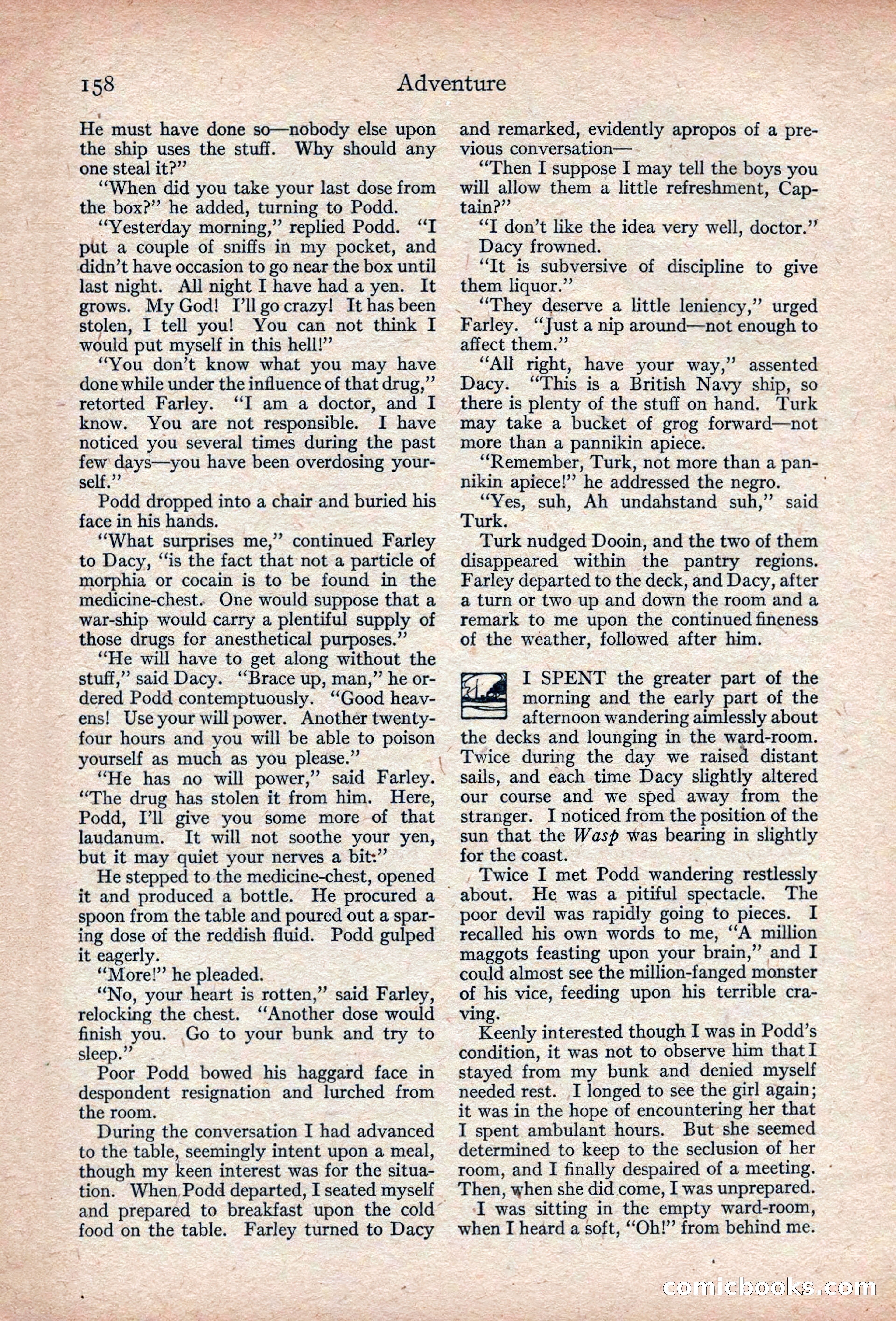 Adventure, November 1915 — page 160 of 228