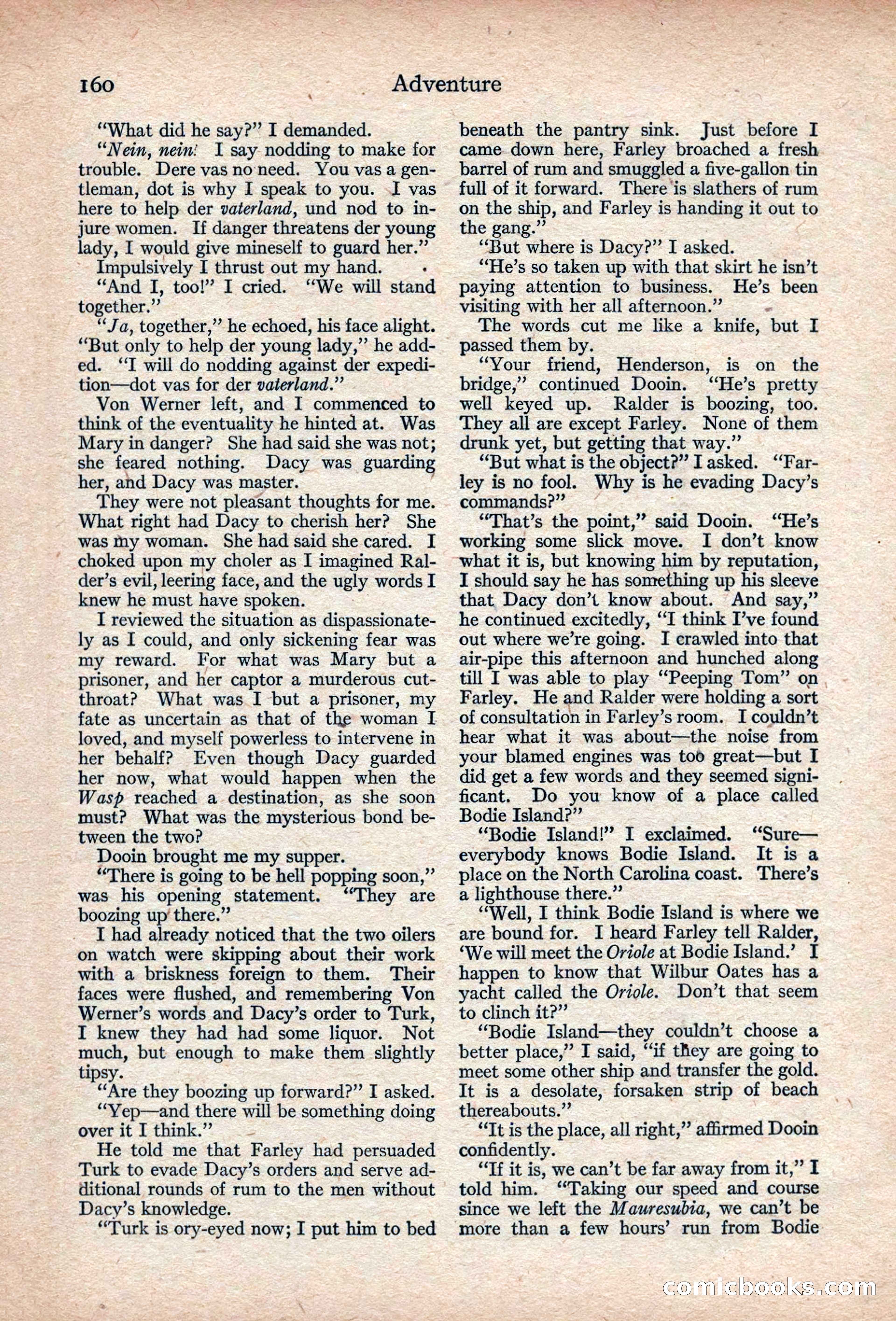 Adventure, November 1915 — page 162 of 228