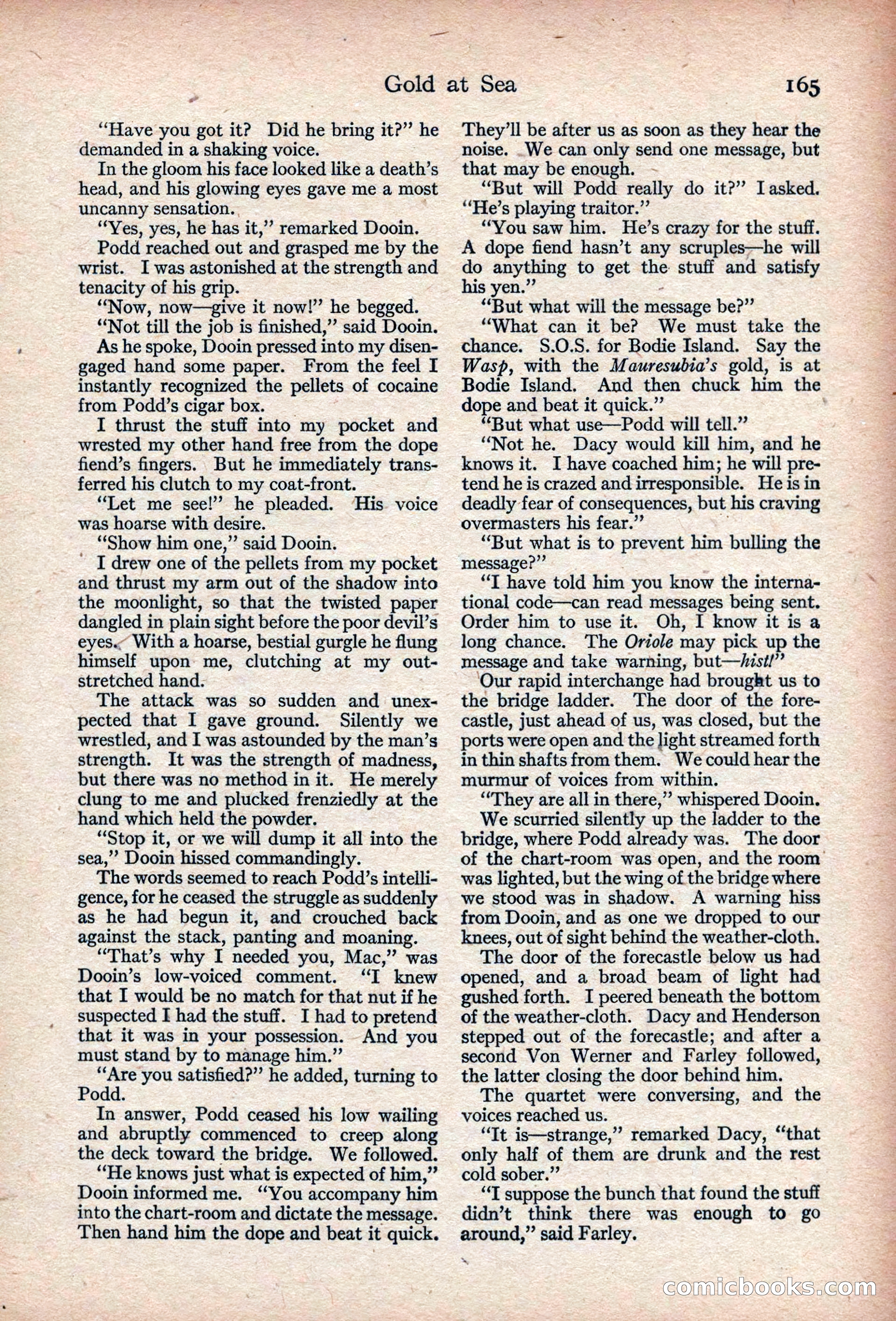 Adventure, November 1915 — page 167 of 228