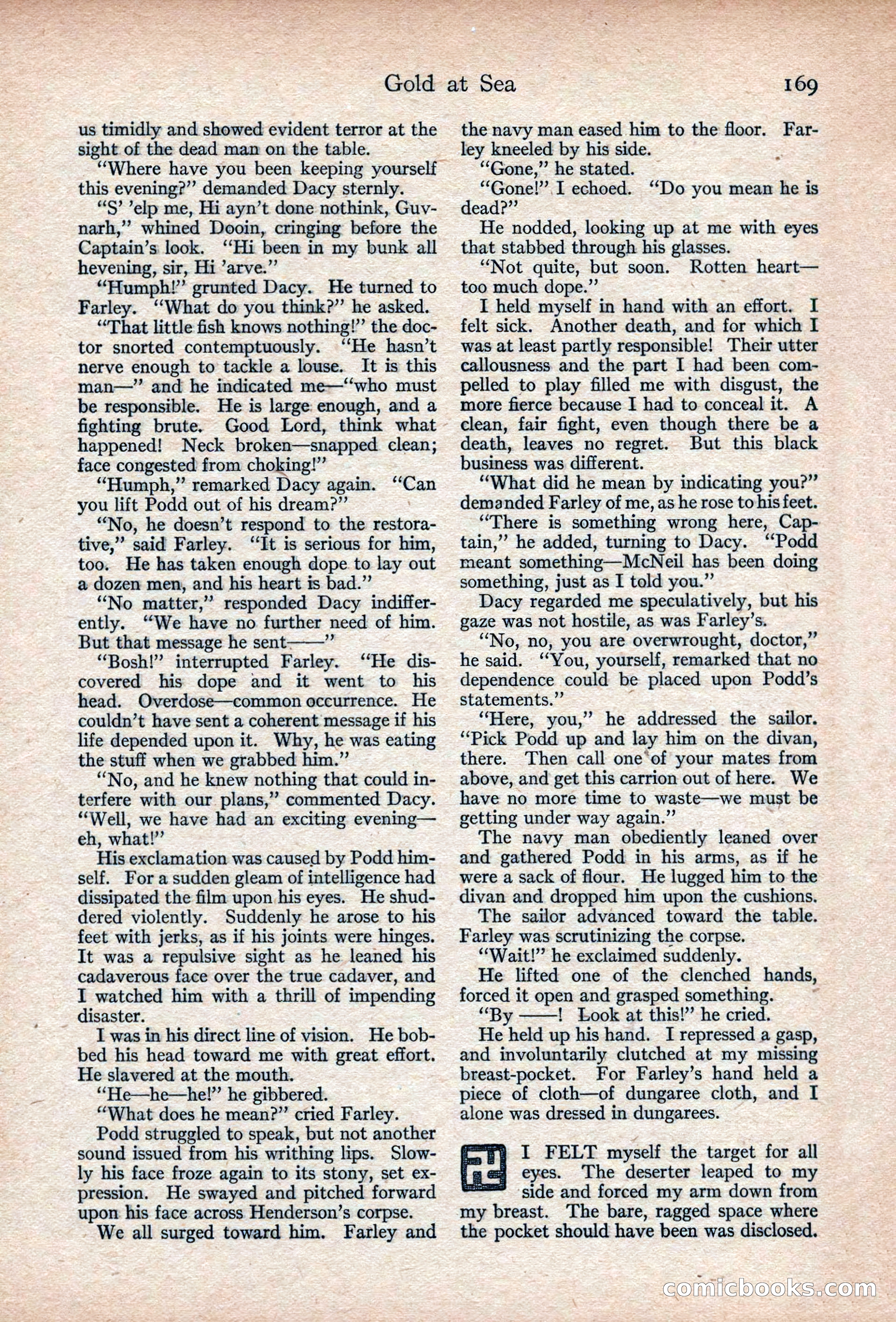 Adventure, November 1915 — page 171 of 228