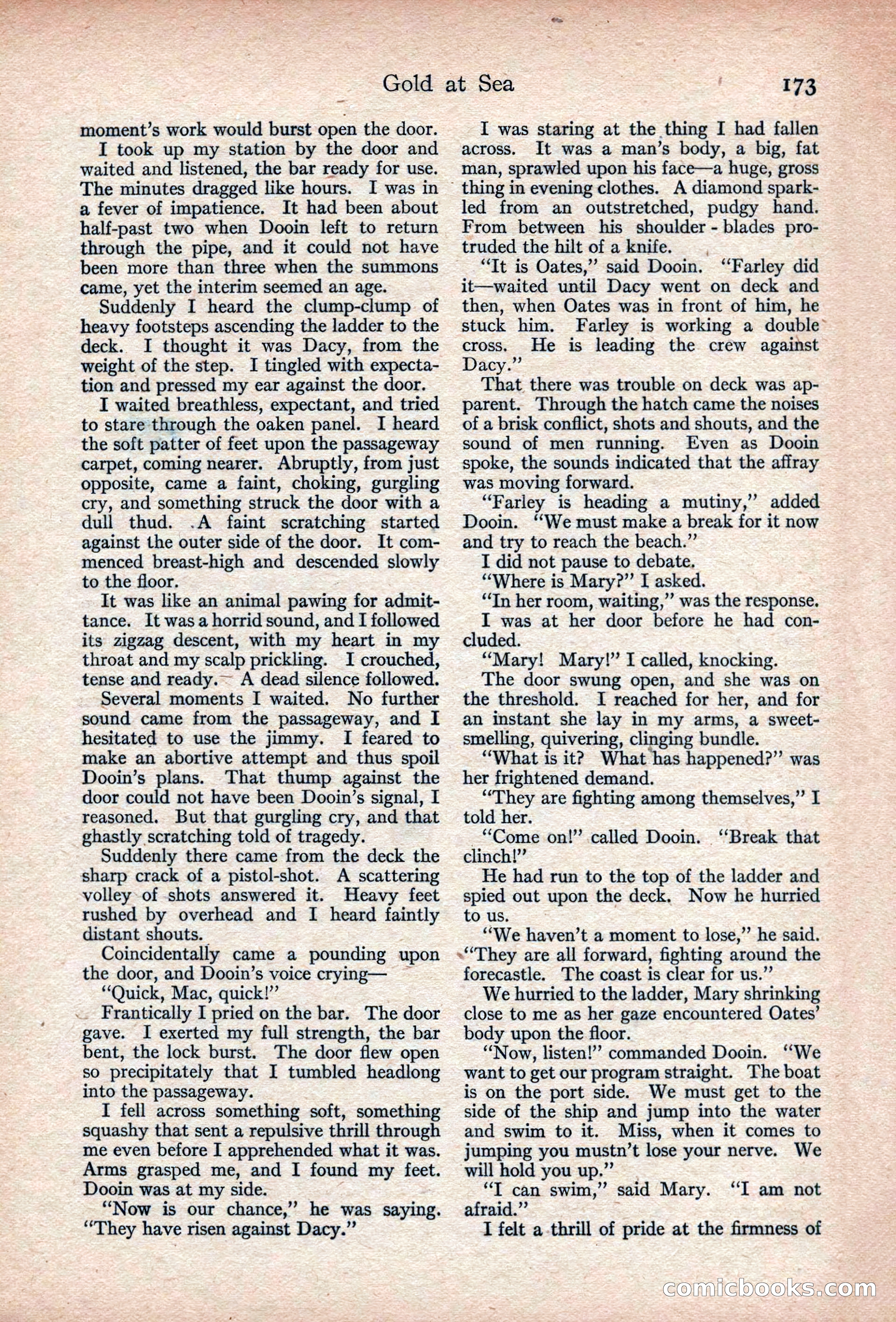 Adventure, November 1915 — page 175 of 228