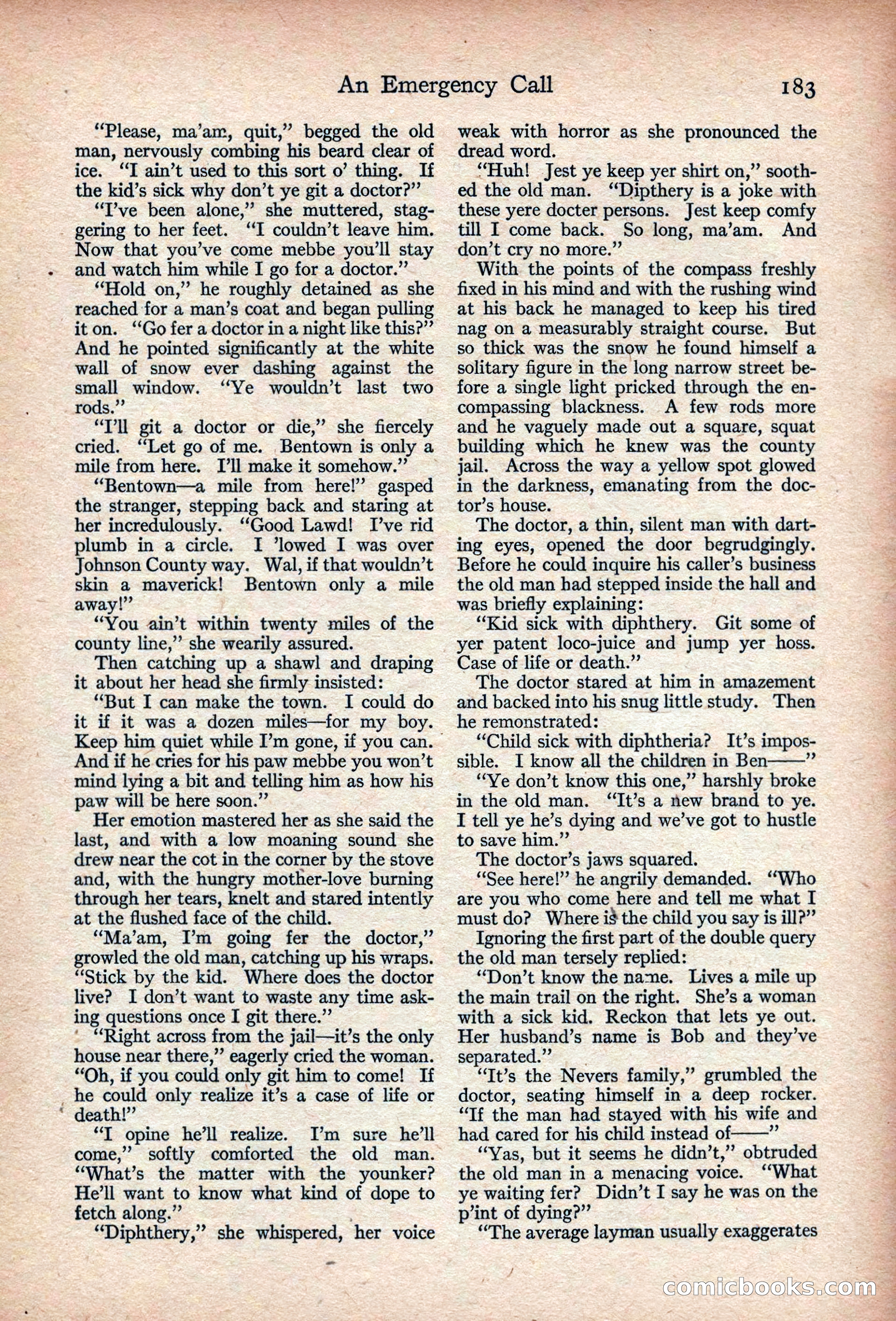 Adventure, November 1915 — page 185 of 228