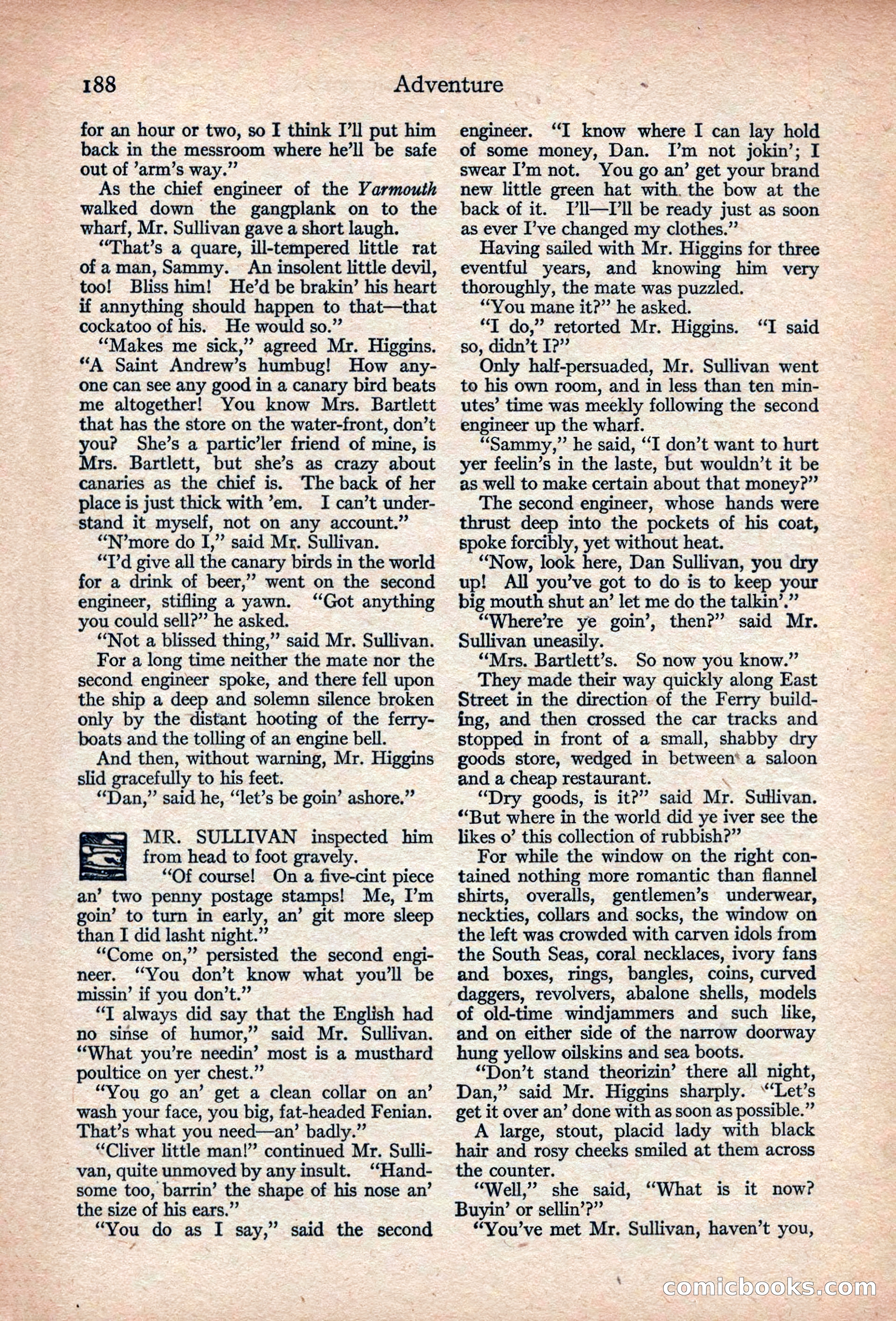Adventure, November 1915 — page 190 of 228