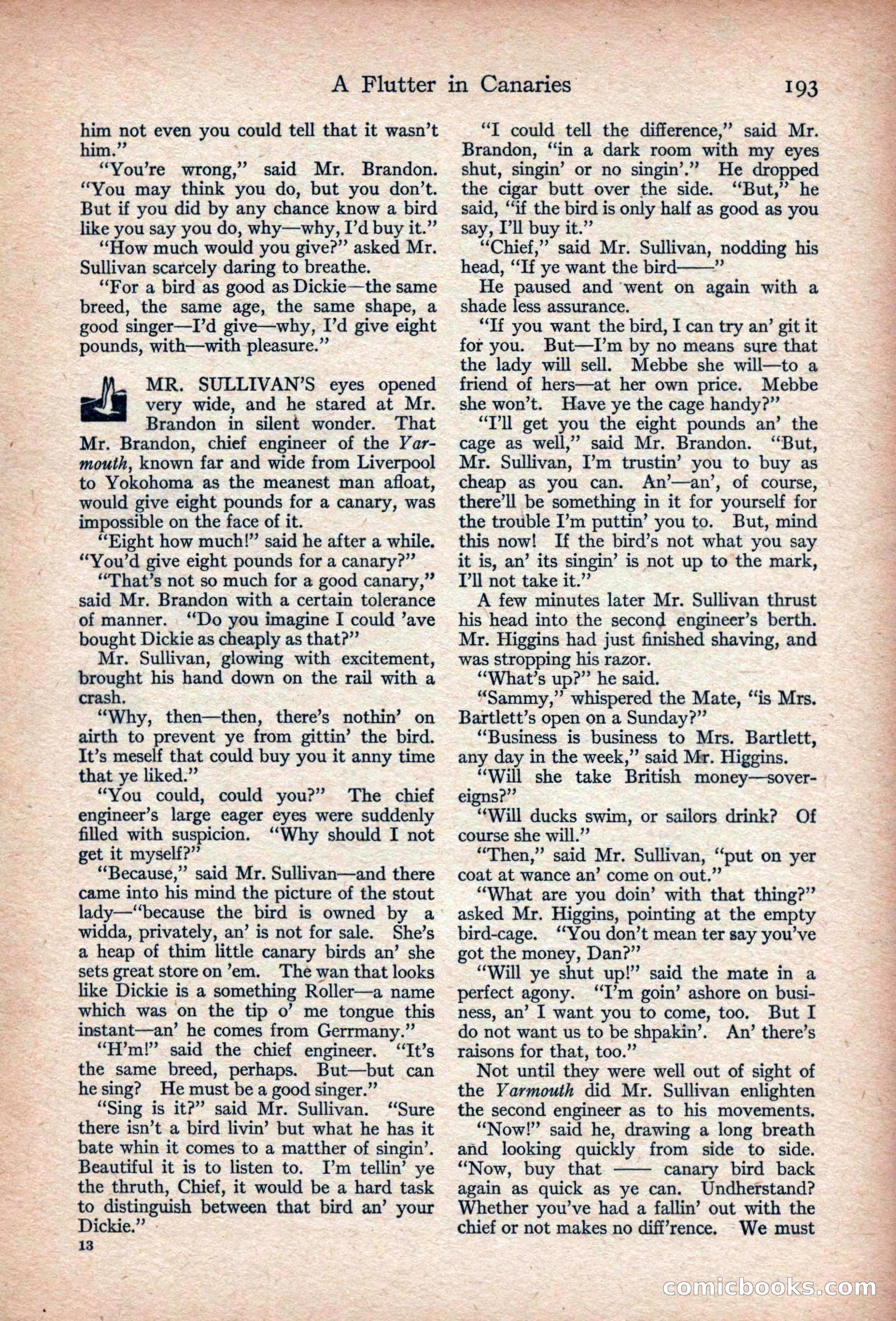 Adventure, November 1915 — page 195 of 228