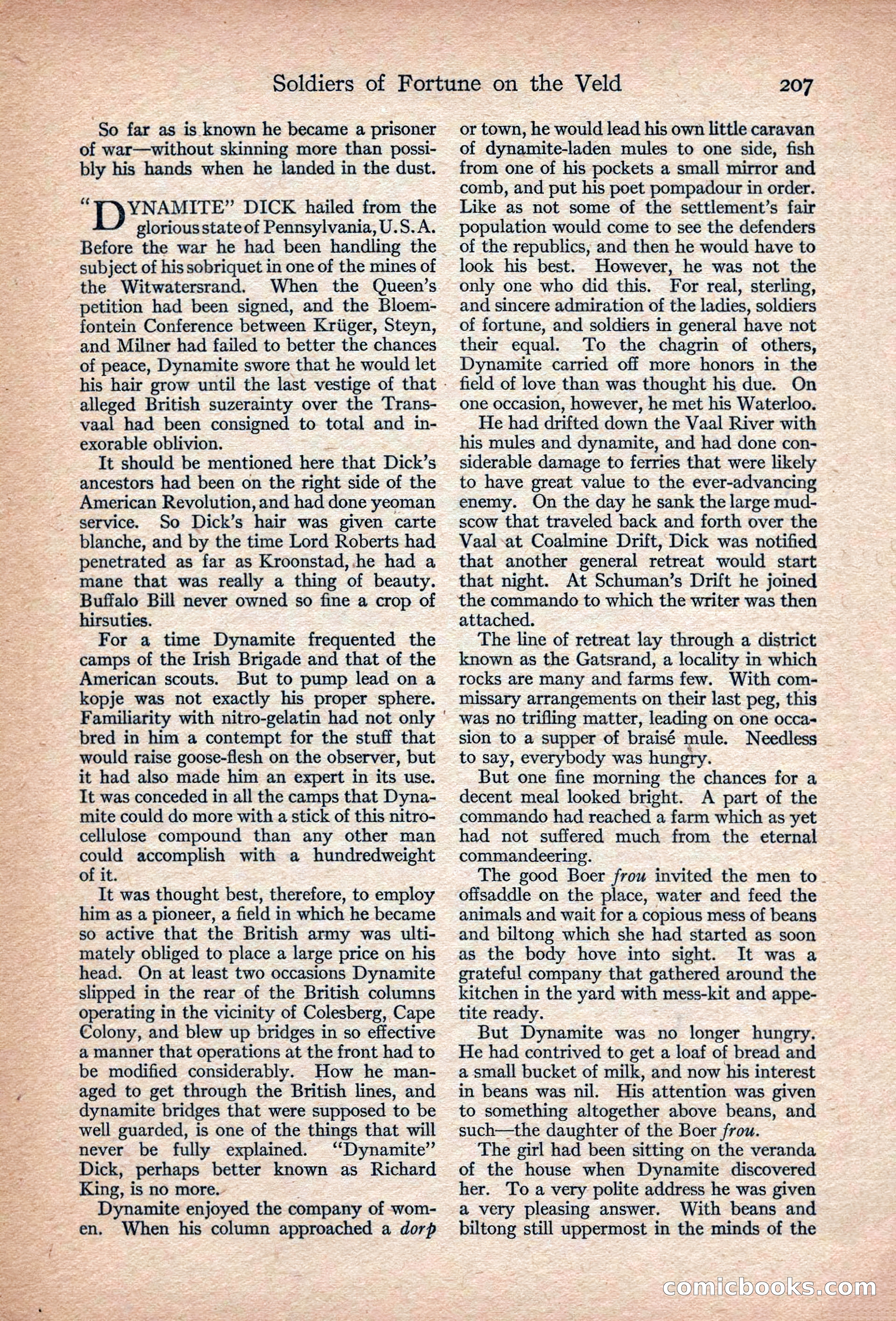 Adventure, November 1915 — page 209 of 228