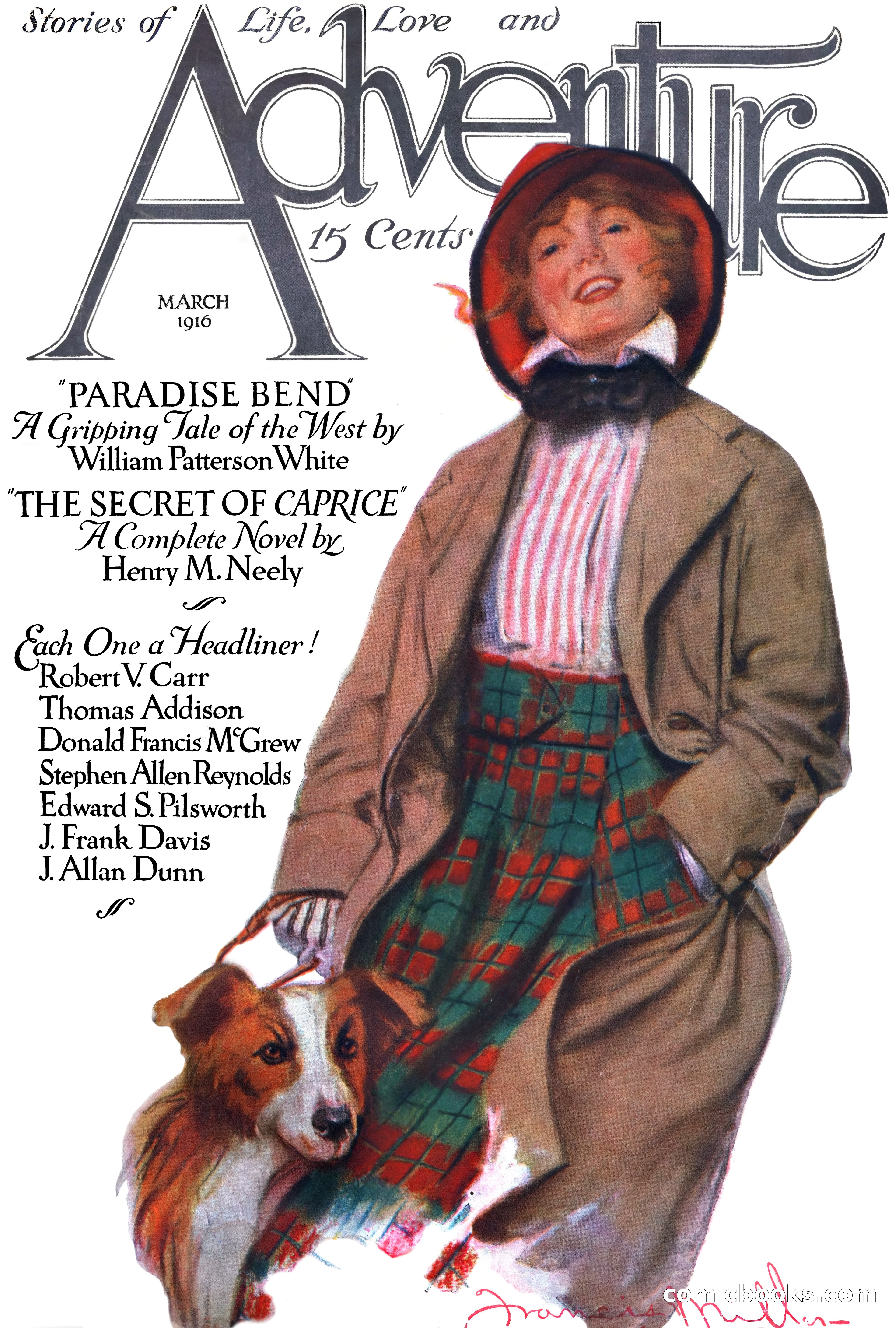 Adventure Magazine, March 1916