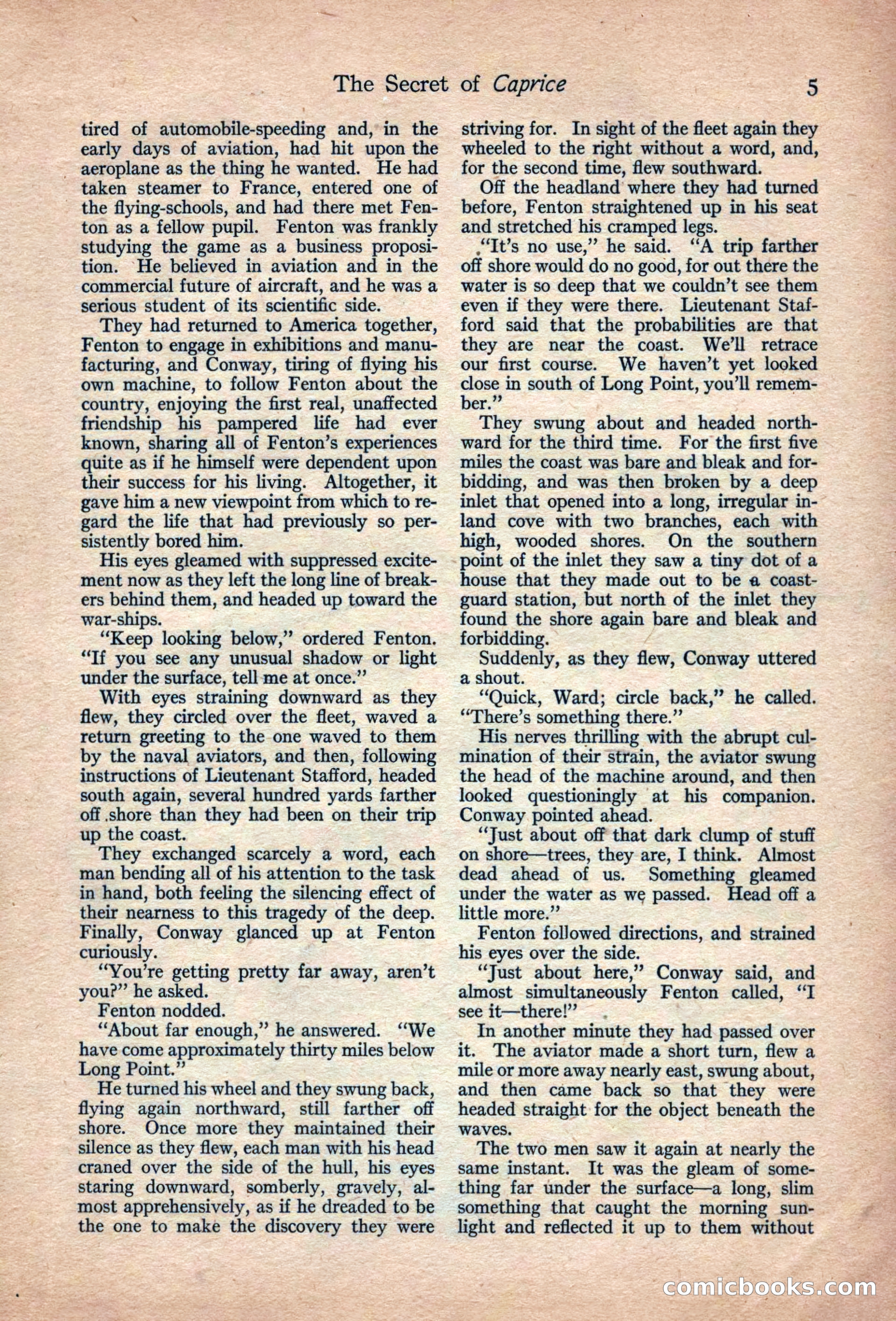 Adventure Magazine, March 1916 — page 7 of 228