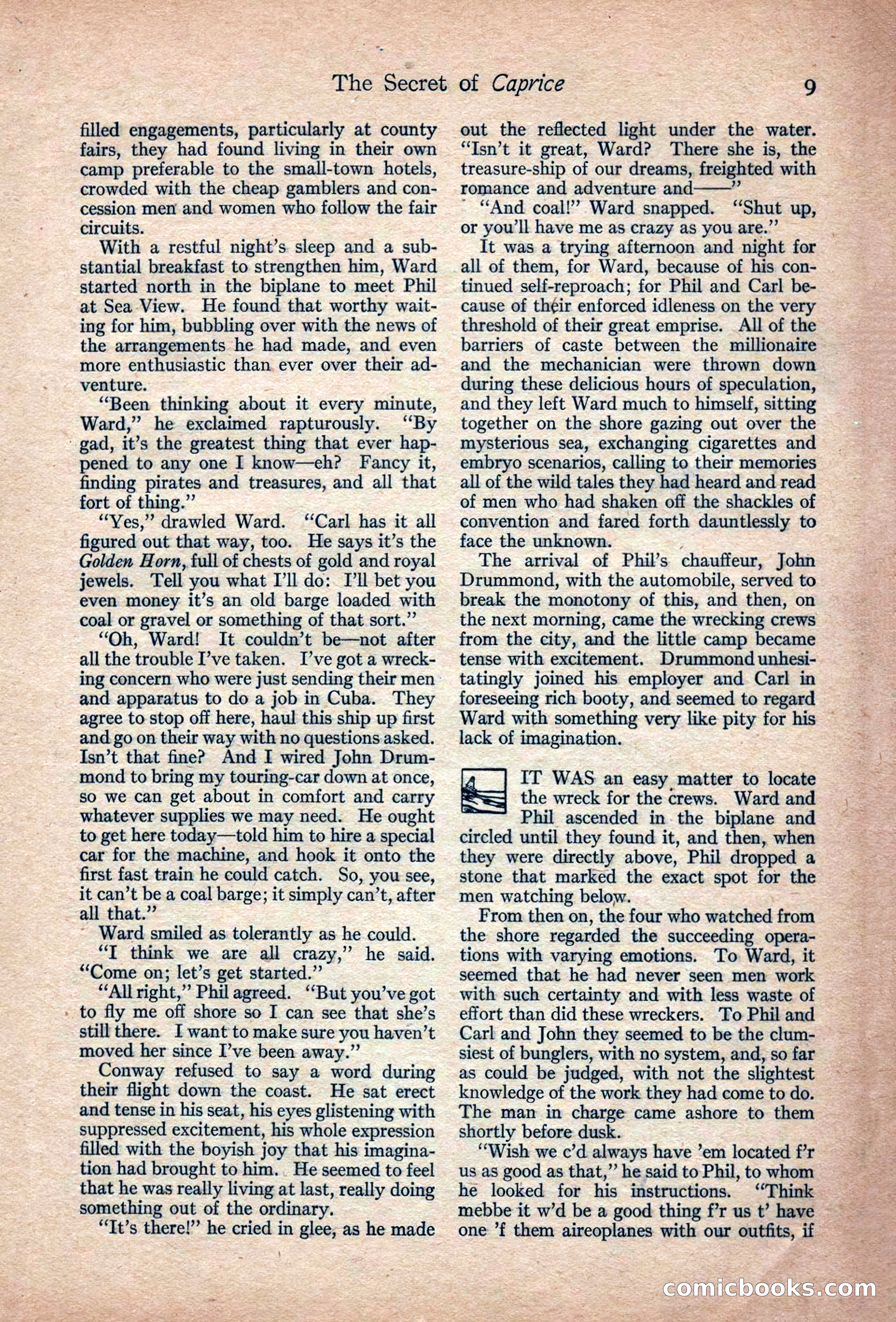 Adventure Magazine, March 1916 — page 11 of 228