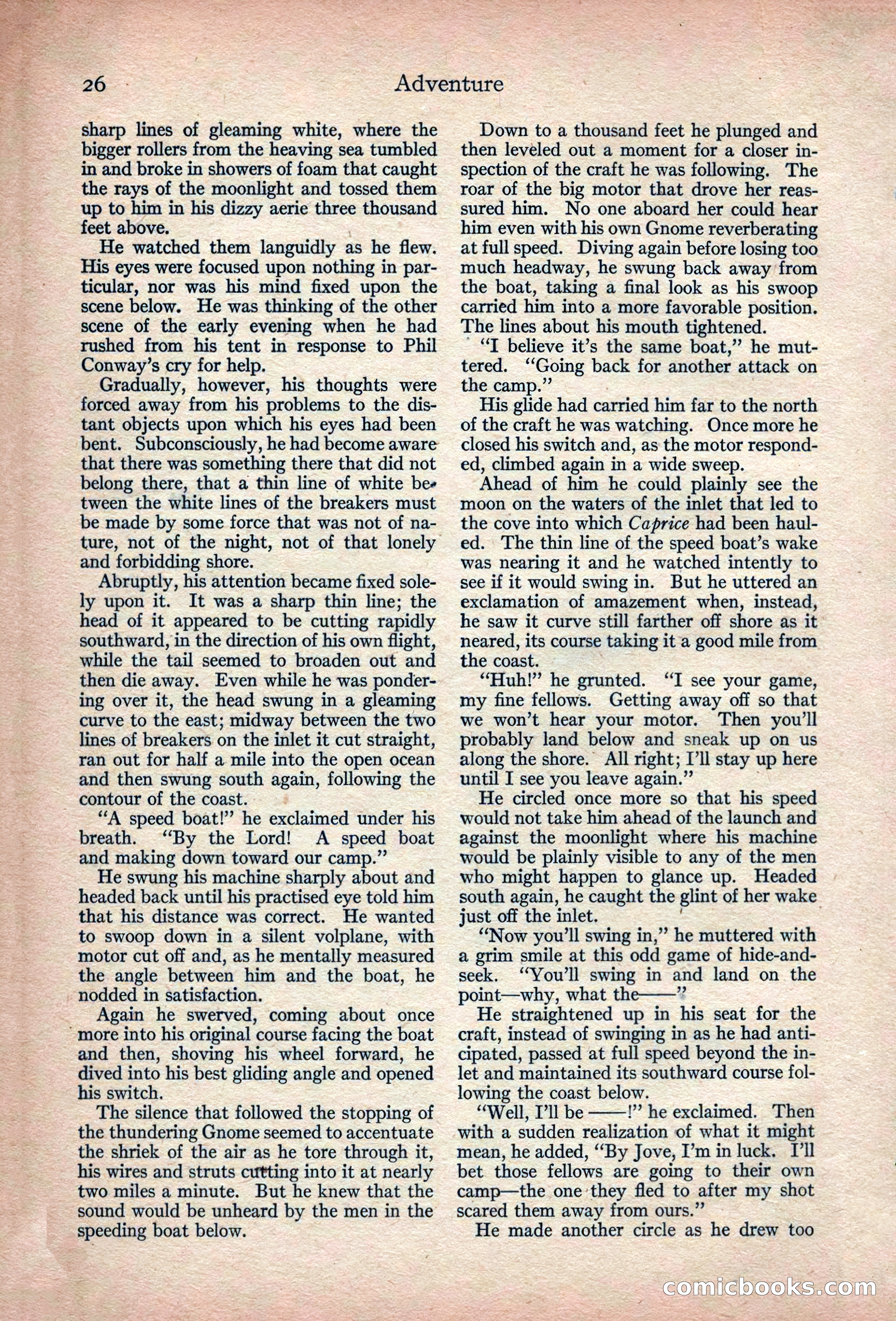 Adventure Magazine, March 1916 — page 28 of 228
