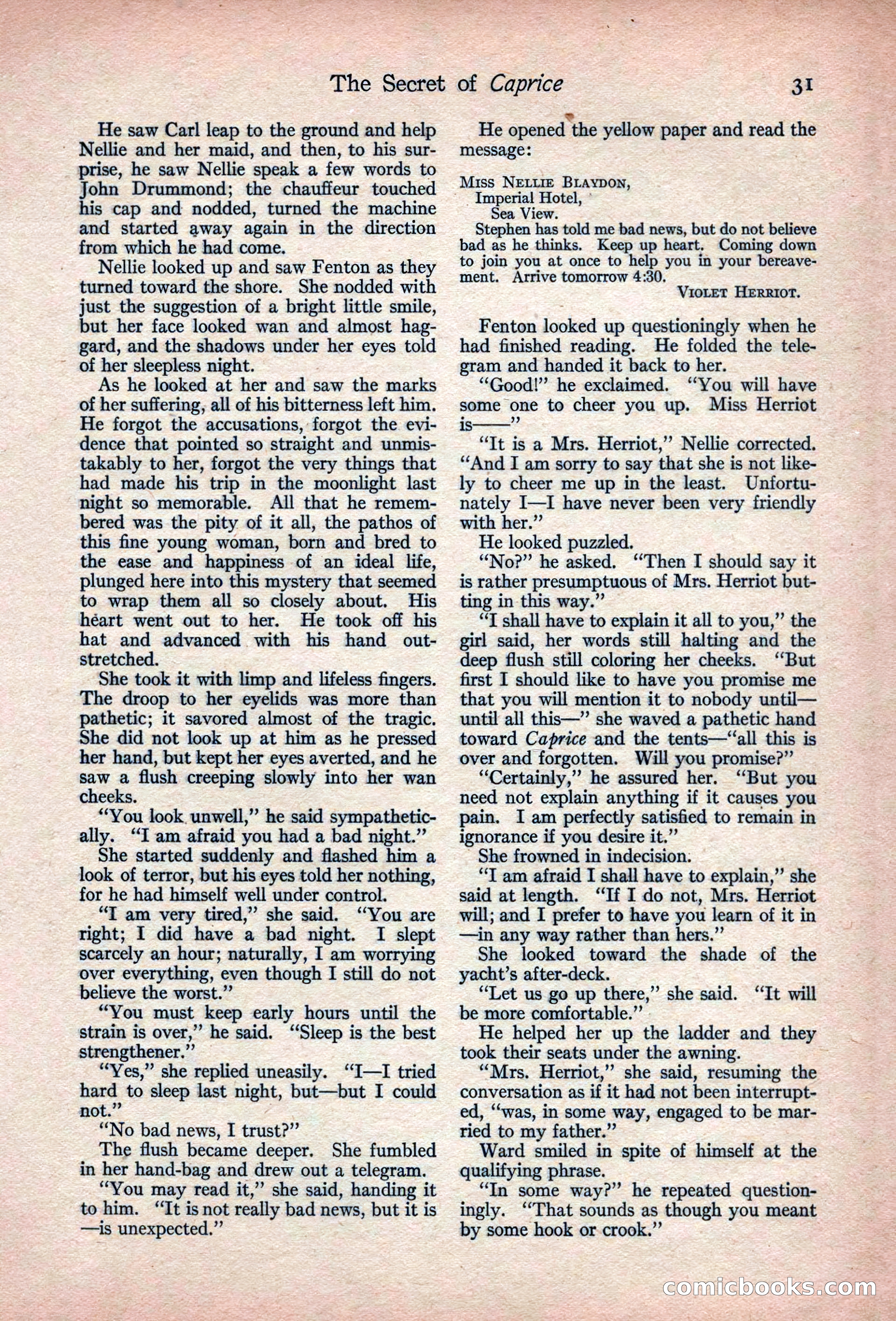 Adventure Magazine, March 1916 — page 33 of 228