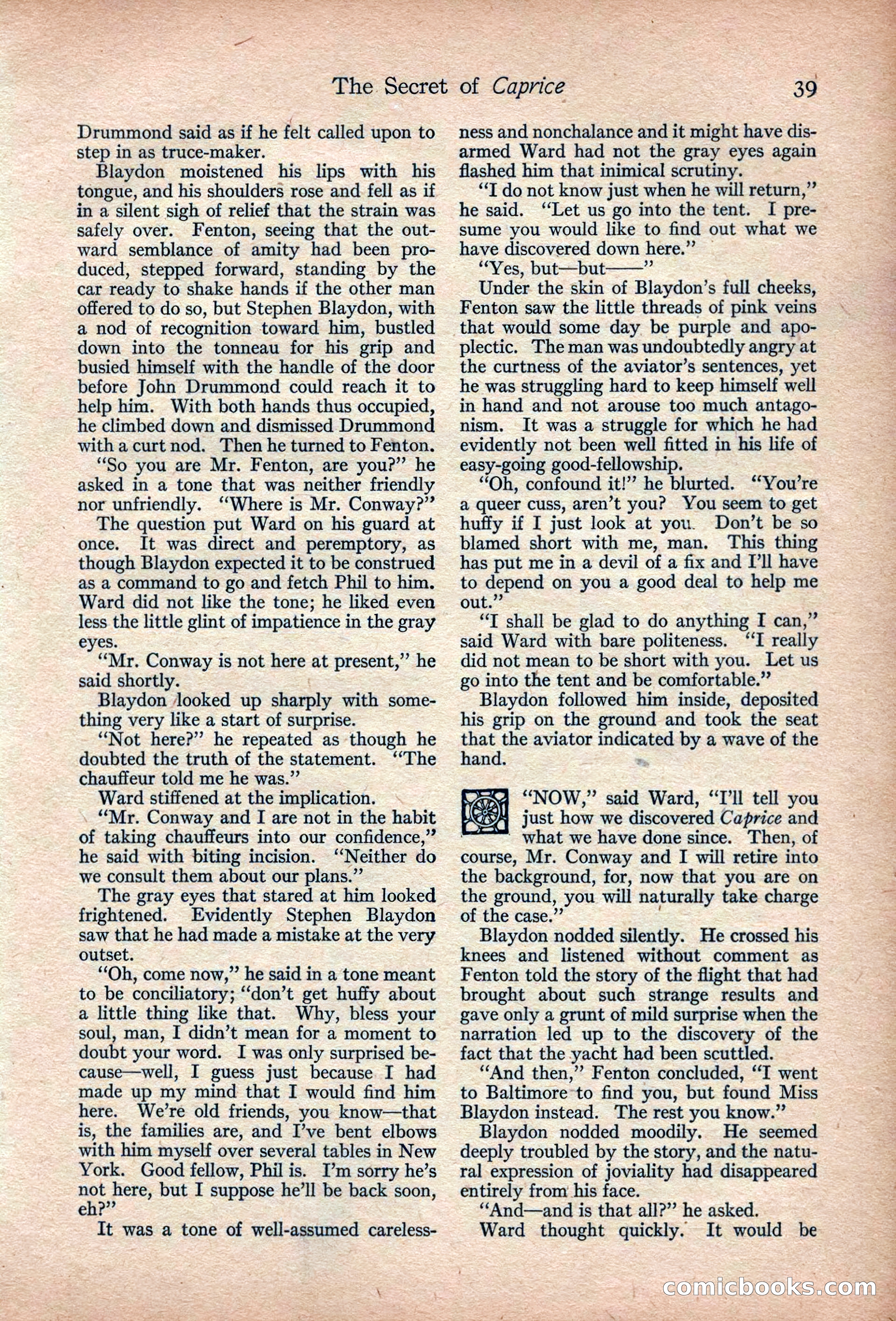 Adventure Magazine, March 1916 — page 41 of 228