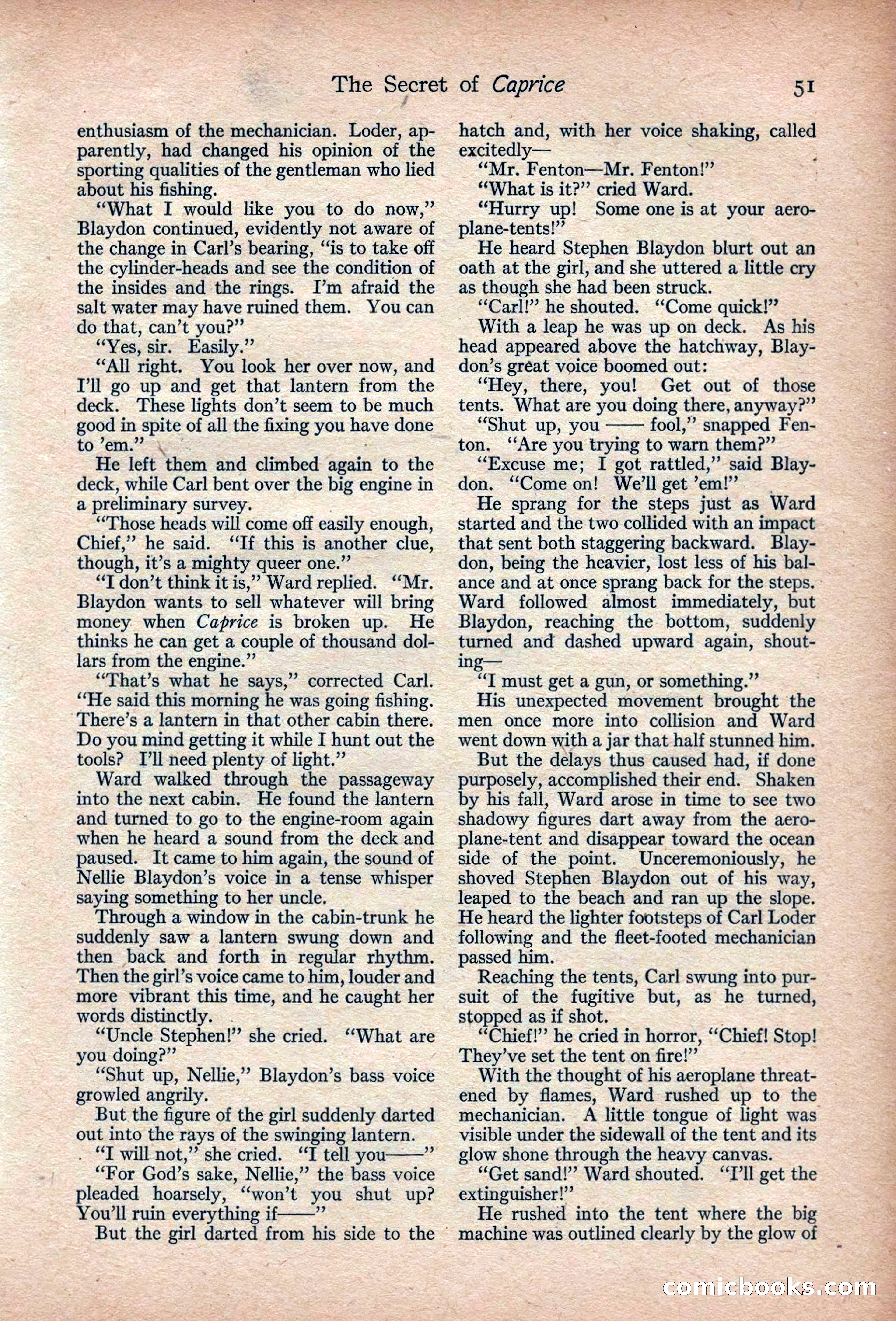 Adventure Magazine, March 1916 — page 53 of 228