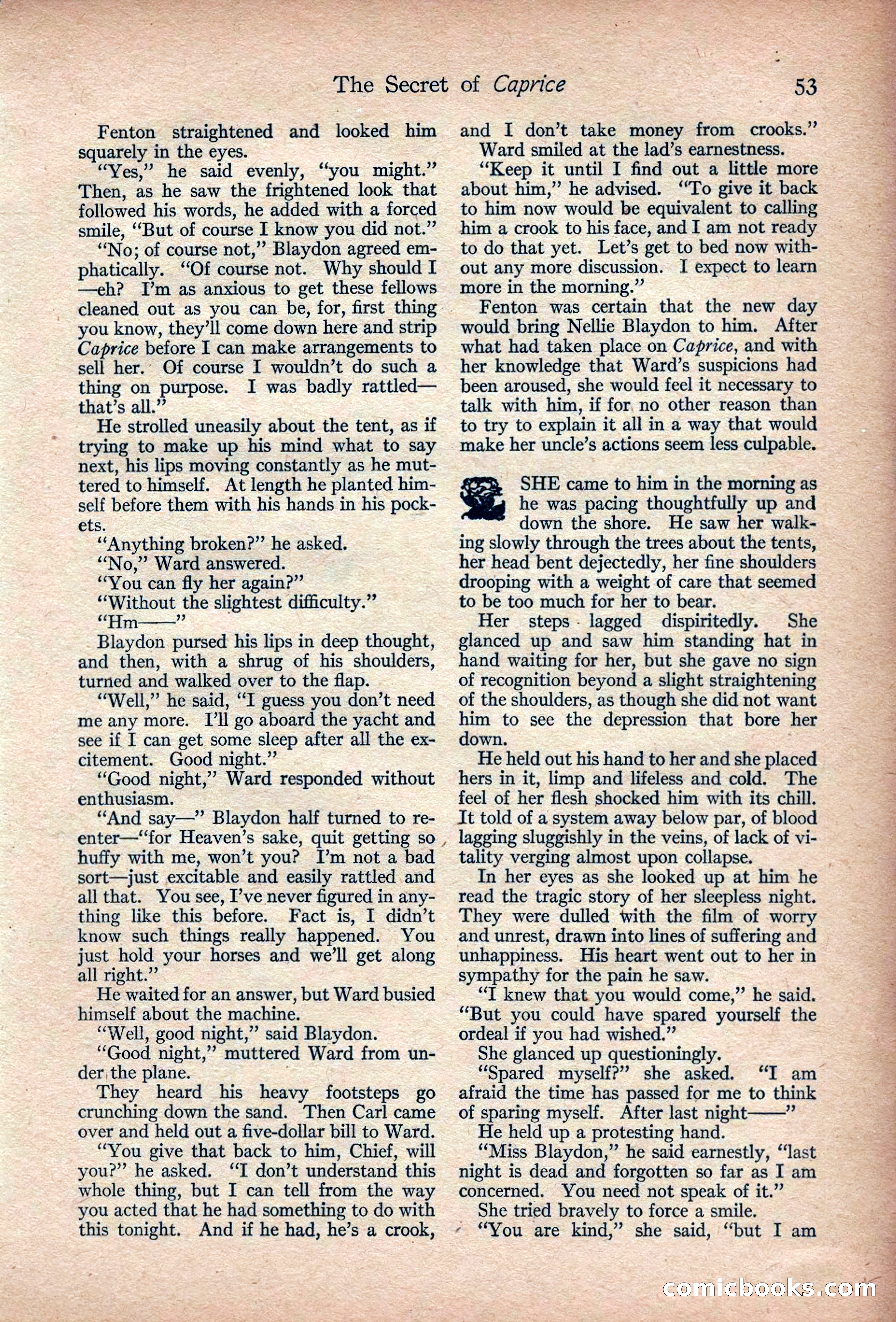 Adventure Magazine, March 1916 — page 55 of 228