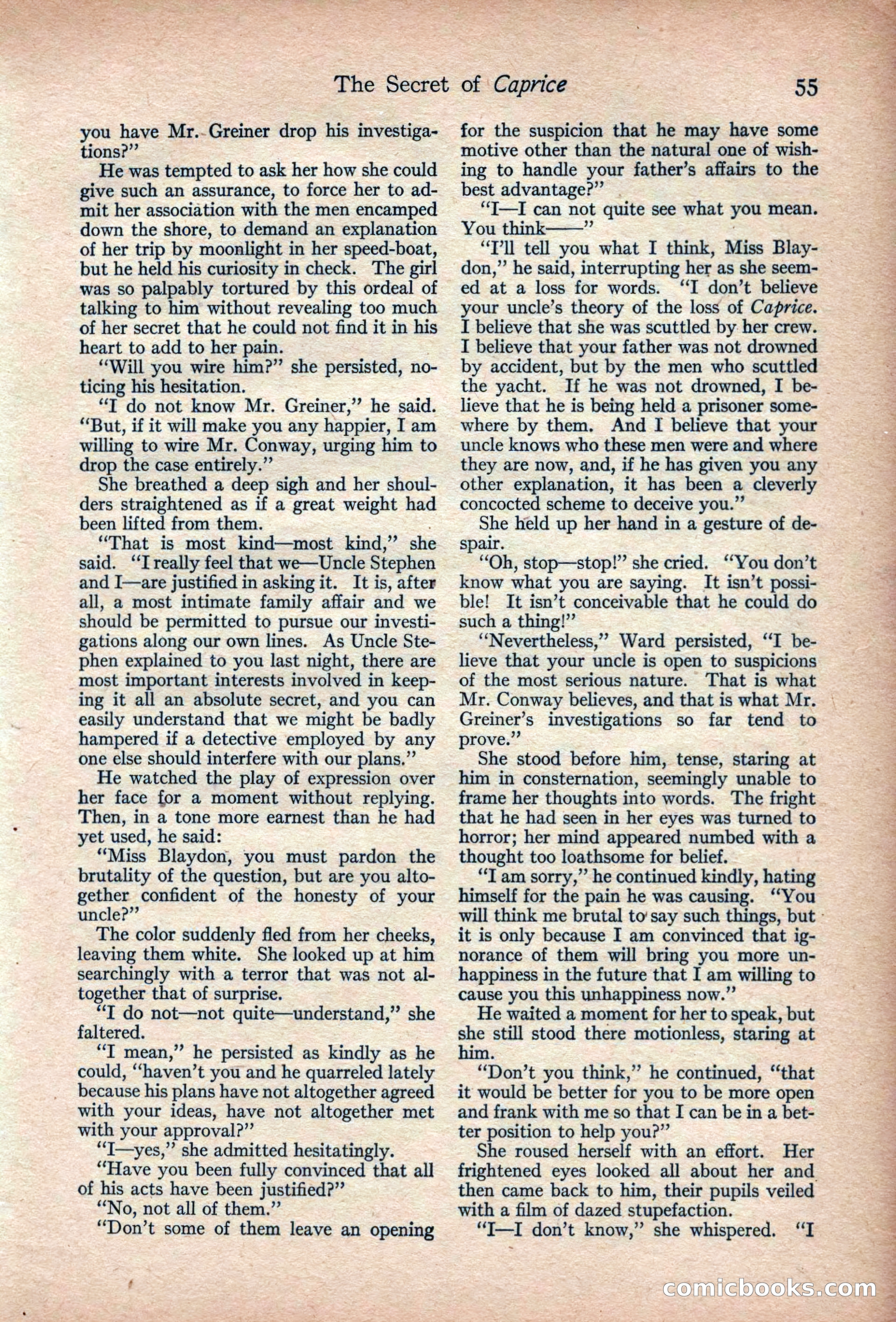 Adventure Magazine, March 1916 — page 57 of 228