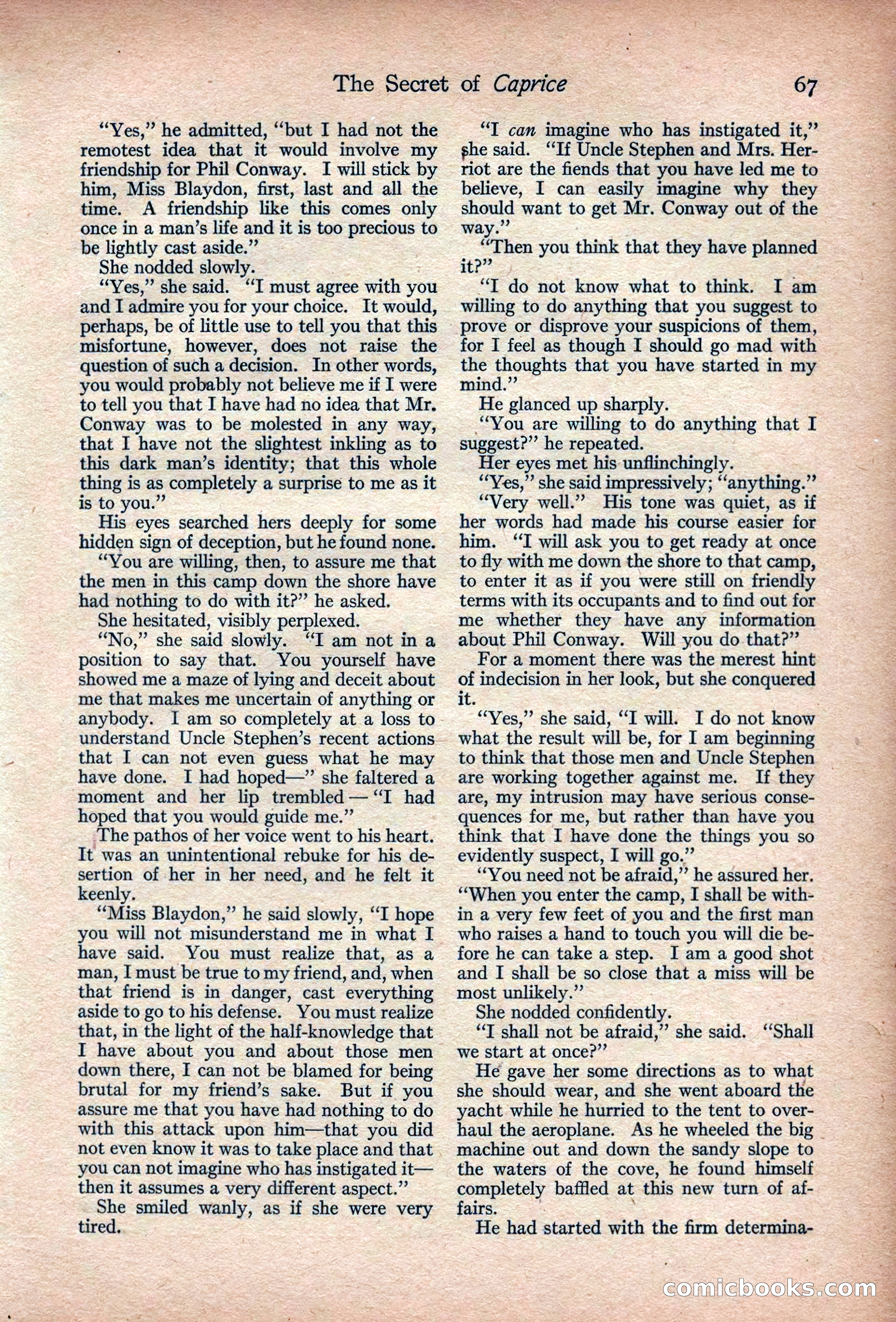 Adventure Magazine, March 1916 — page 69 of 228