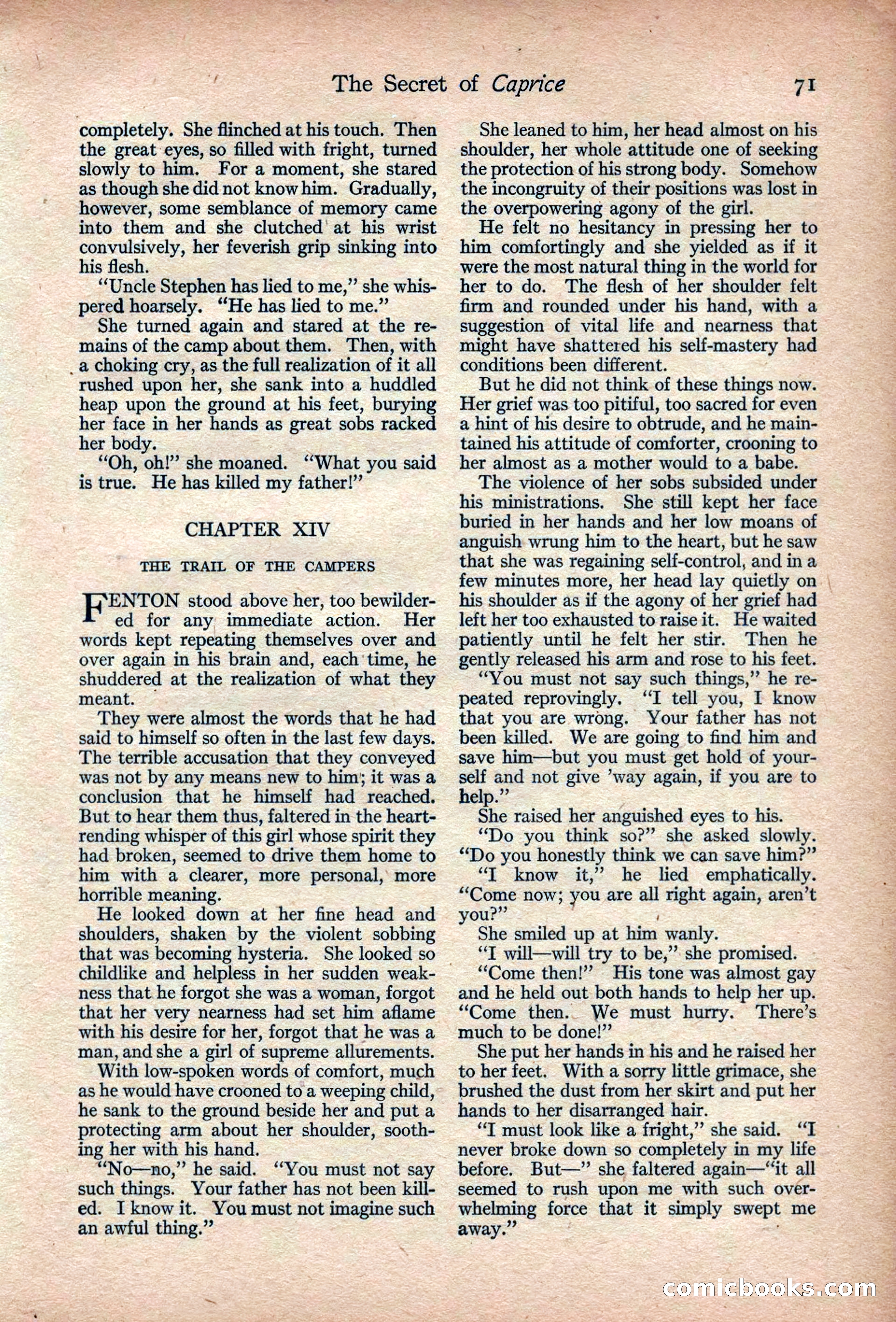 Adventure Magazine, March 1916 — page 73 of 228
