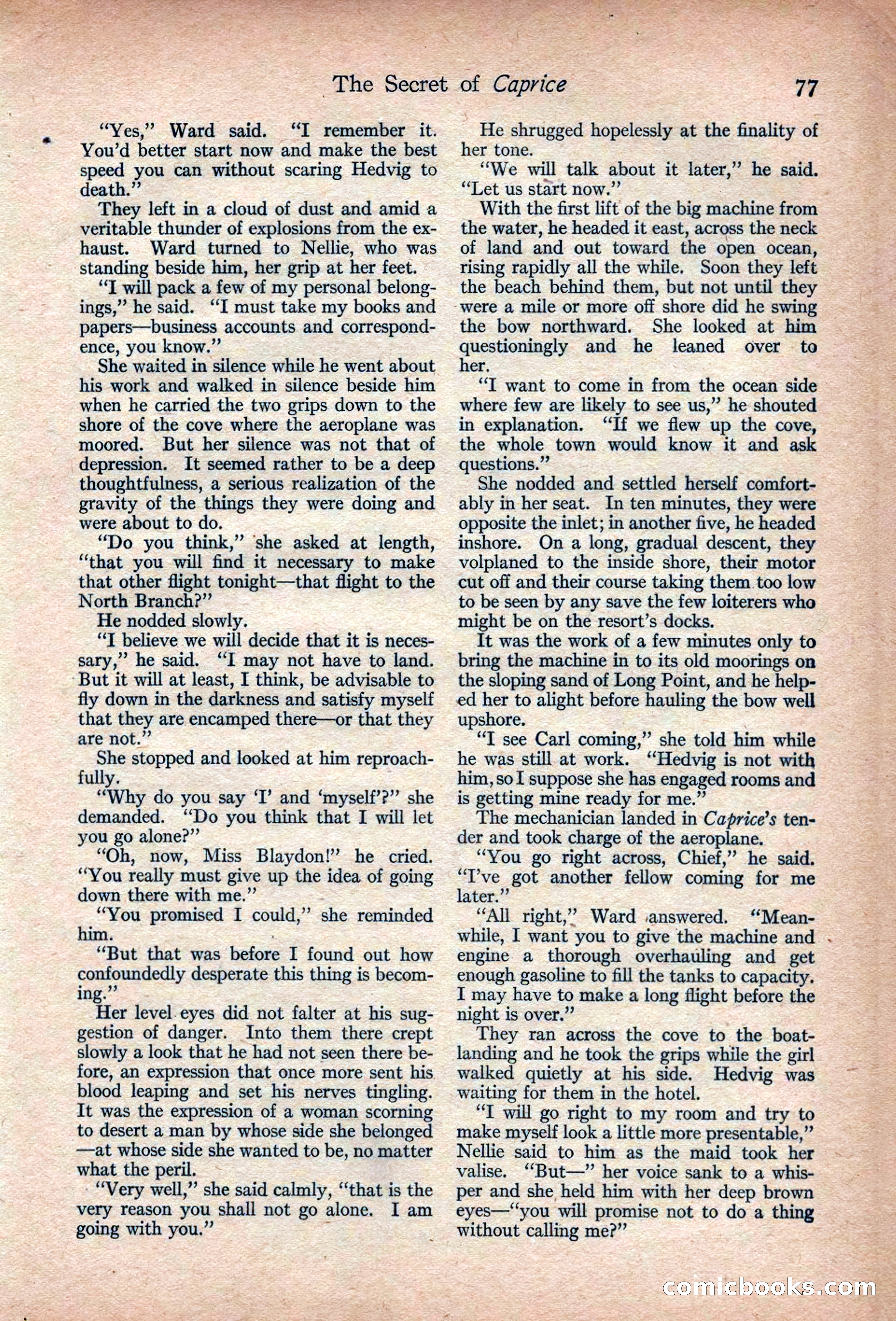 Adventure Magazine, March 1916 — page 79 of 228