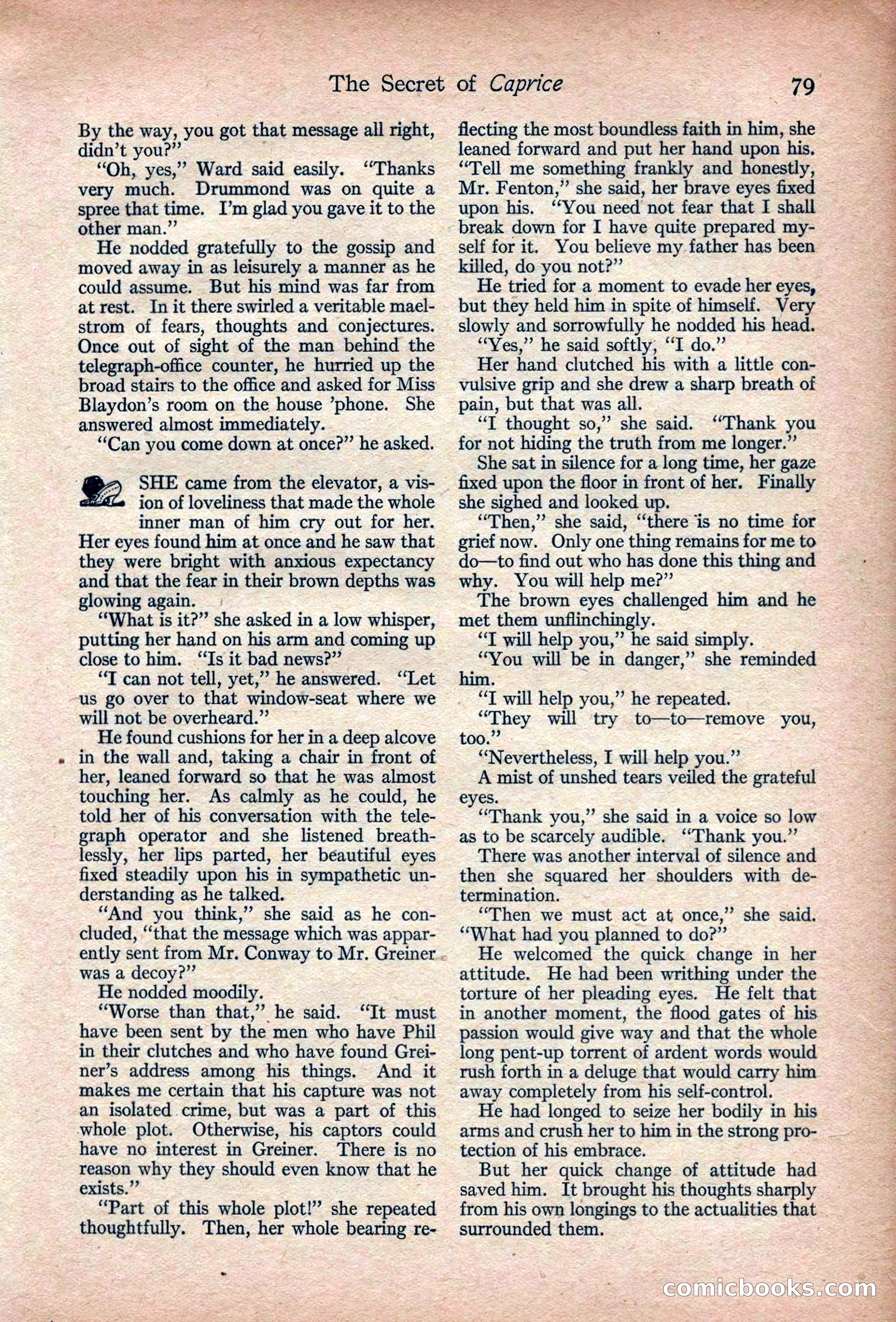 Adventure Magazine, March 1916 — page 81 of 228